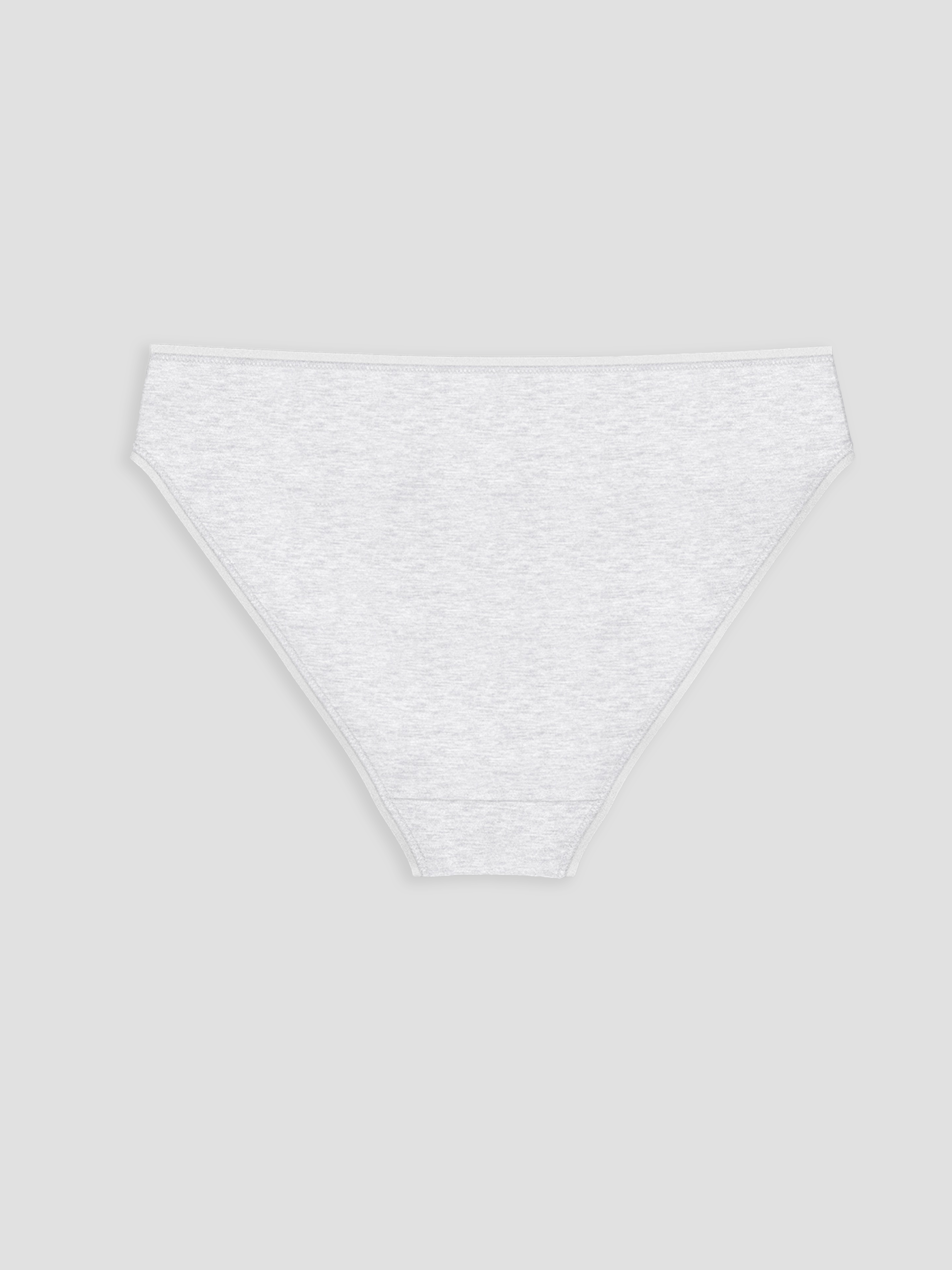Gri Düz Bikini Külot-1