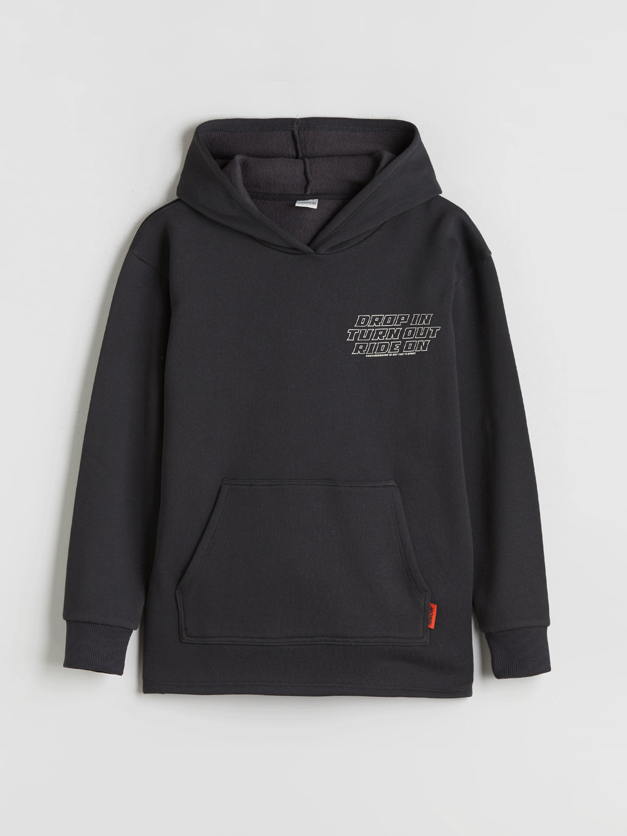 Hooded Boys' Thick Sweatshirt-1