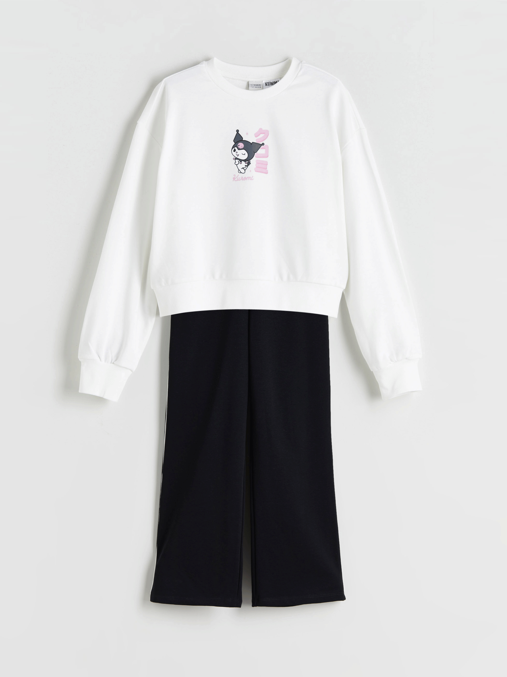 LCW Kids Girl ECRU Set -W55159Z4-R9J