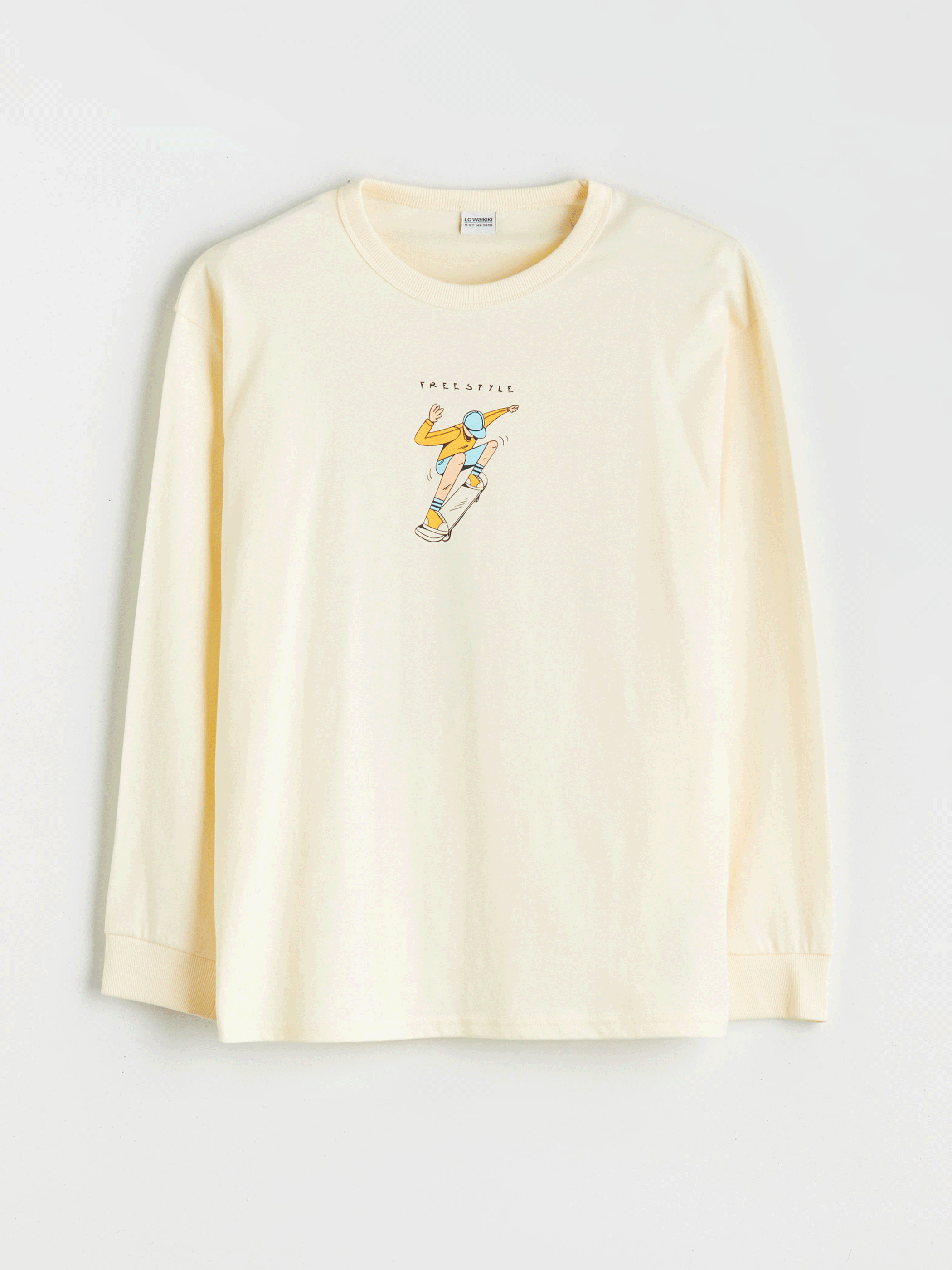 LCW Kids Crew Neck Boys' T-Shirt -W57698Z4-FQQ