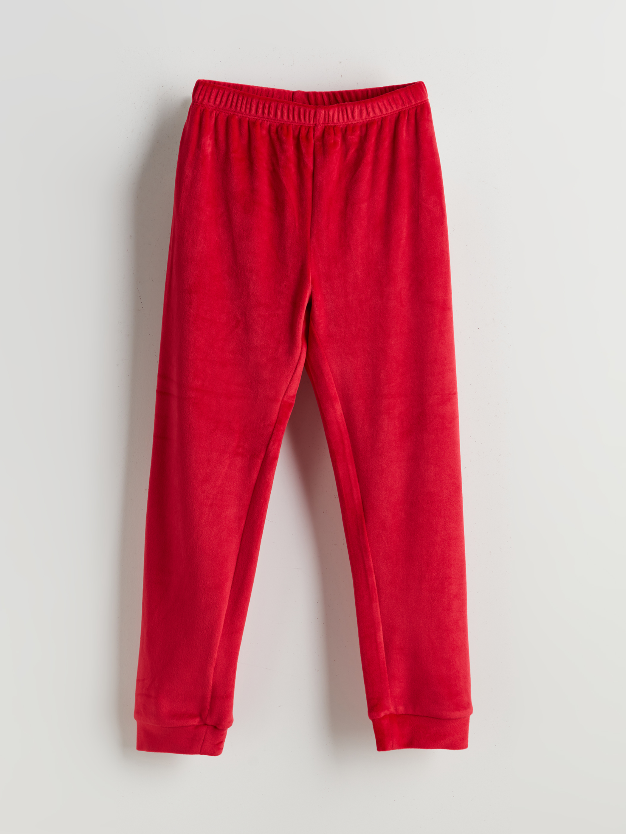 Kırmızı Kız Çocuk Pijama Alt