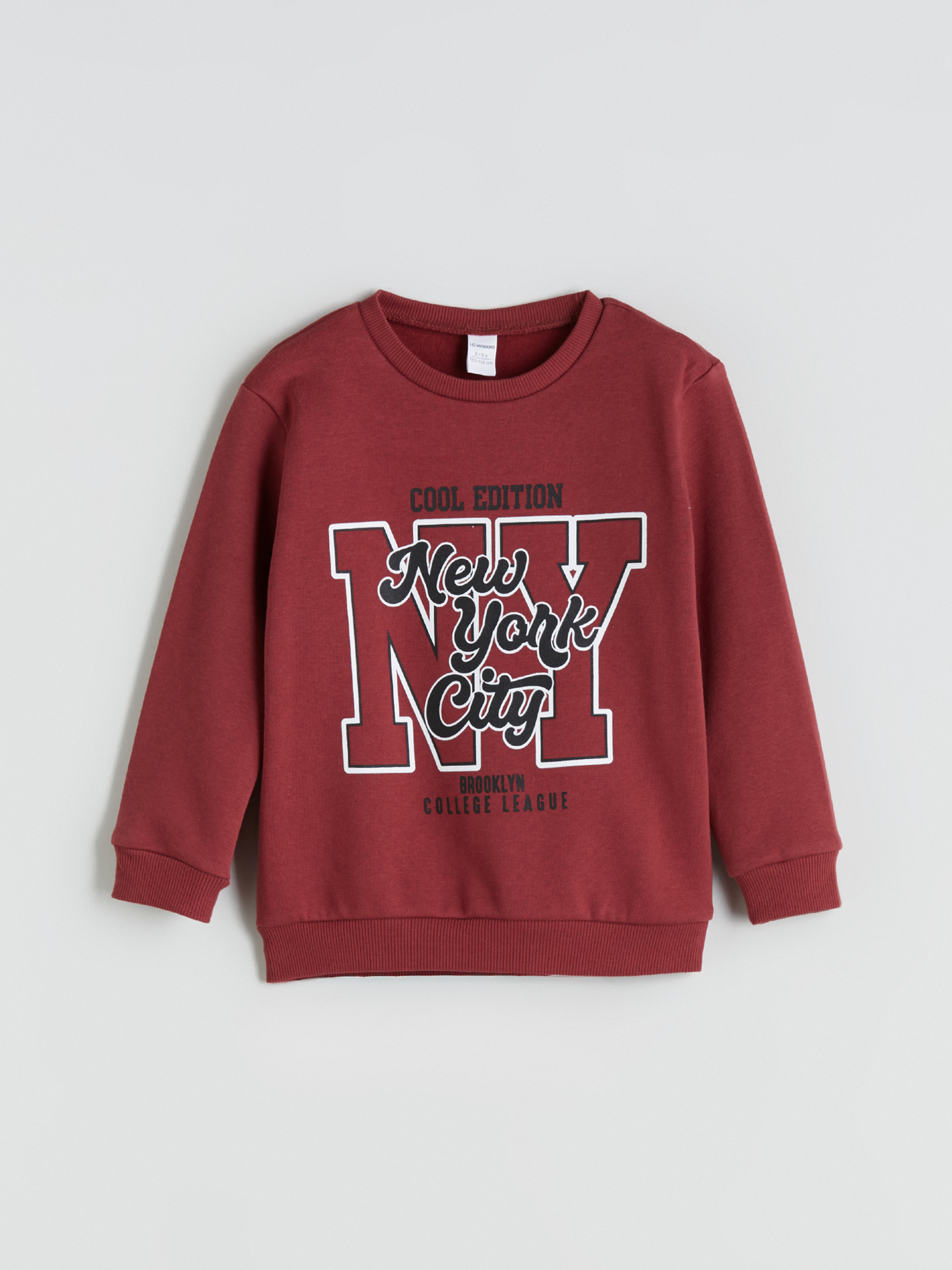 LCW Kids Erkek Çocuk Kalın Sweatshirt