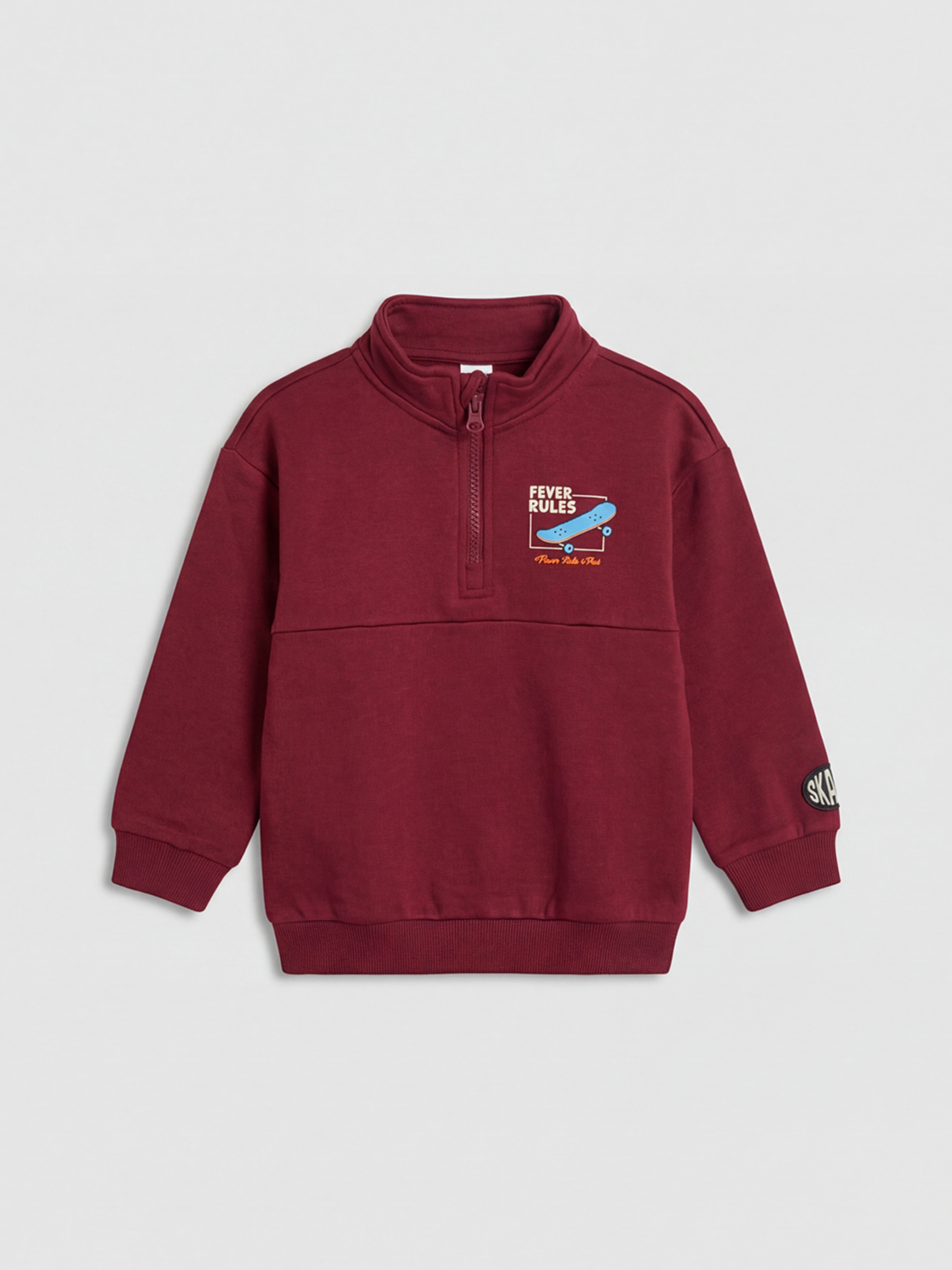 LCW Kids Boy BORDEAUX Sweatshirt - W5AC37Z1-HRU