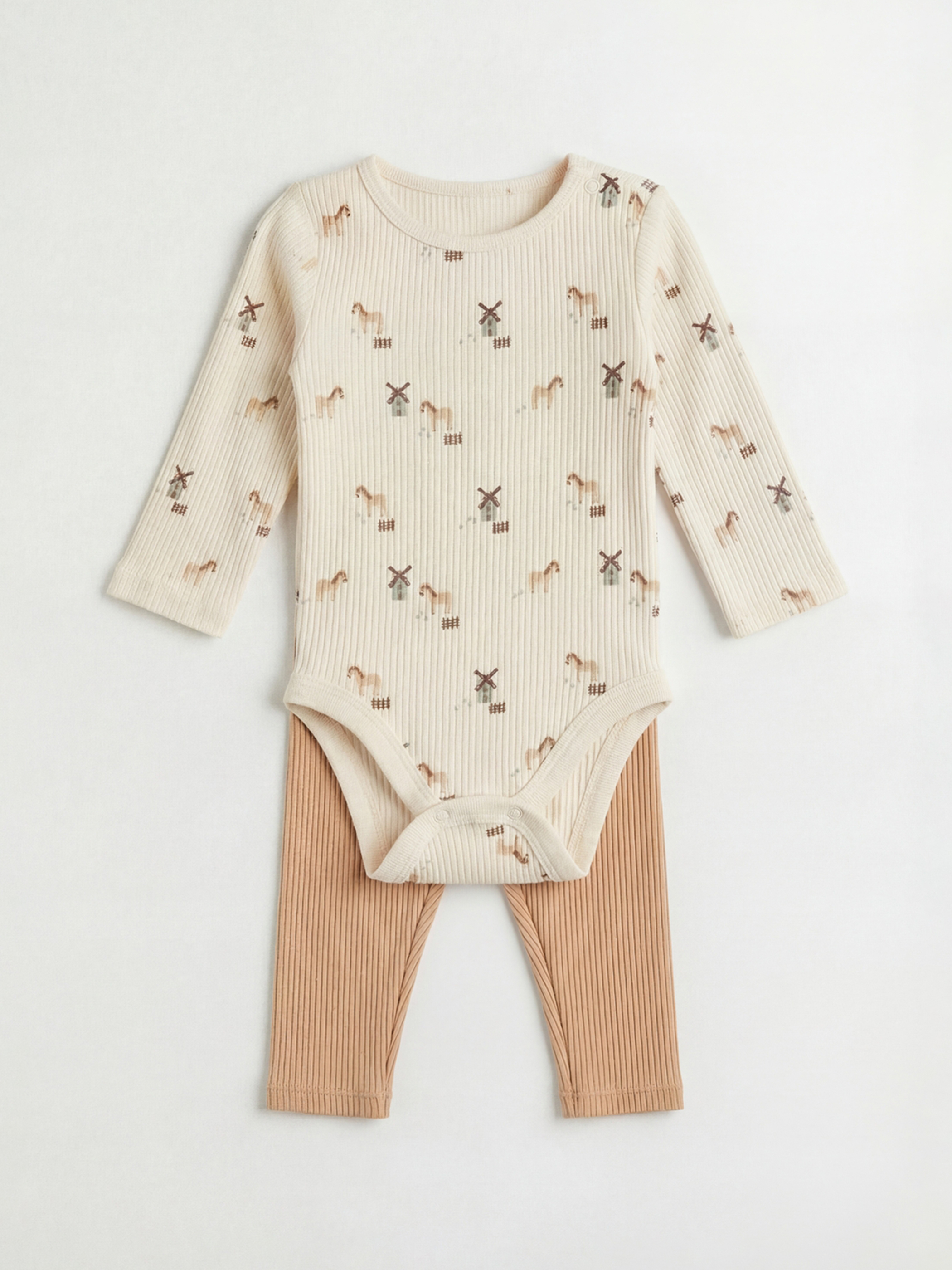 LCW baby Baby Boy ECRU Set - W5AI29Z1-LRA