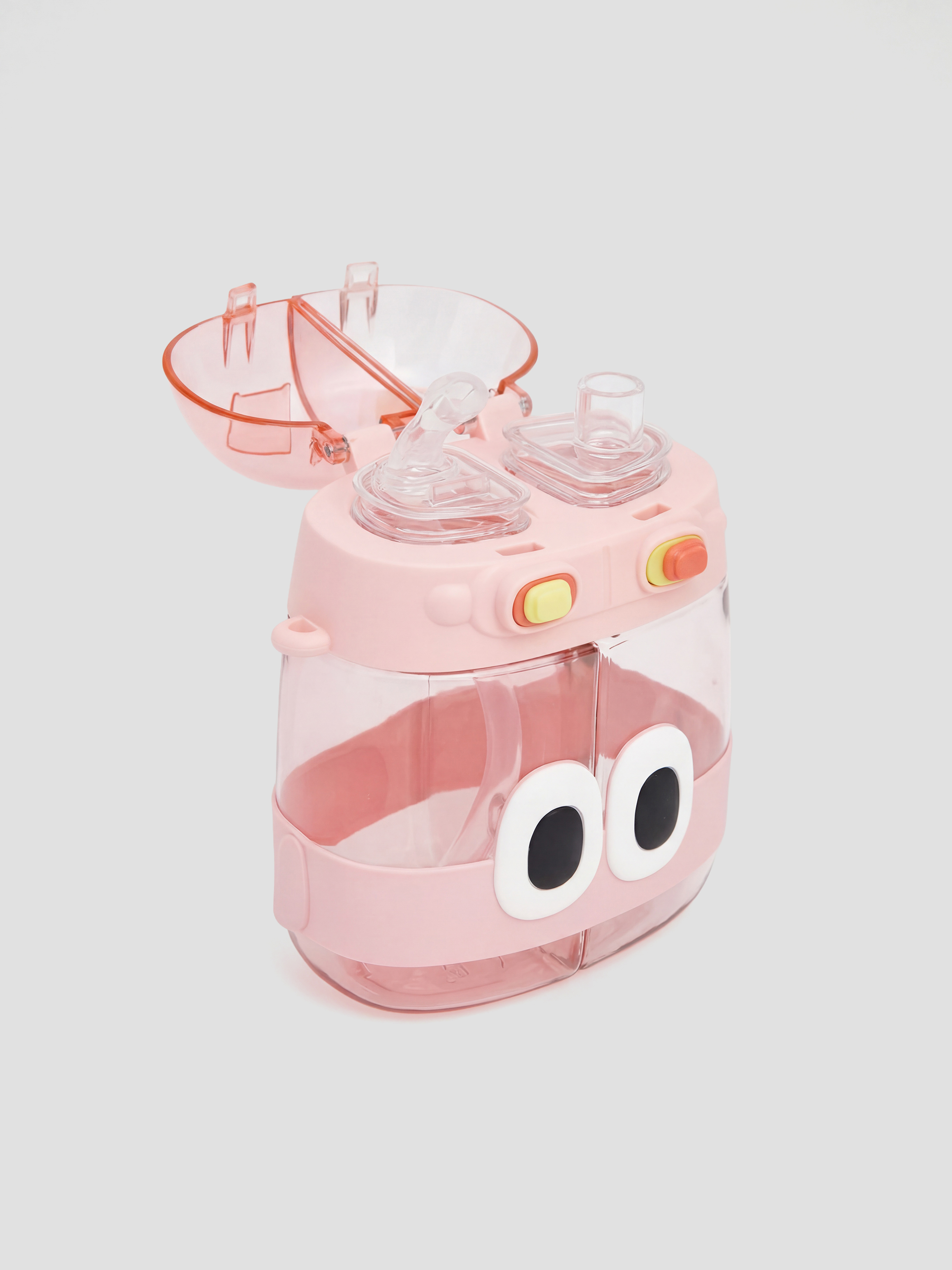 Детская бутылка для воды с фигурками животных 800 мл-2