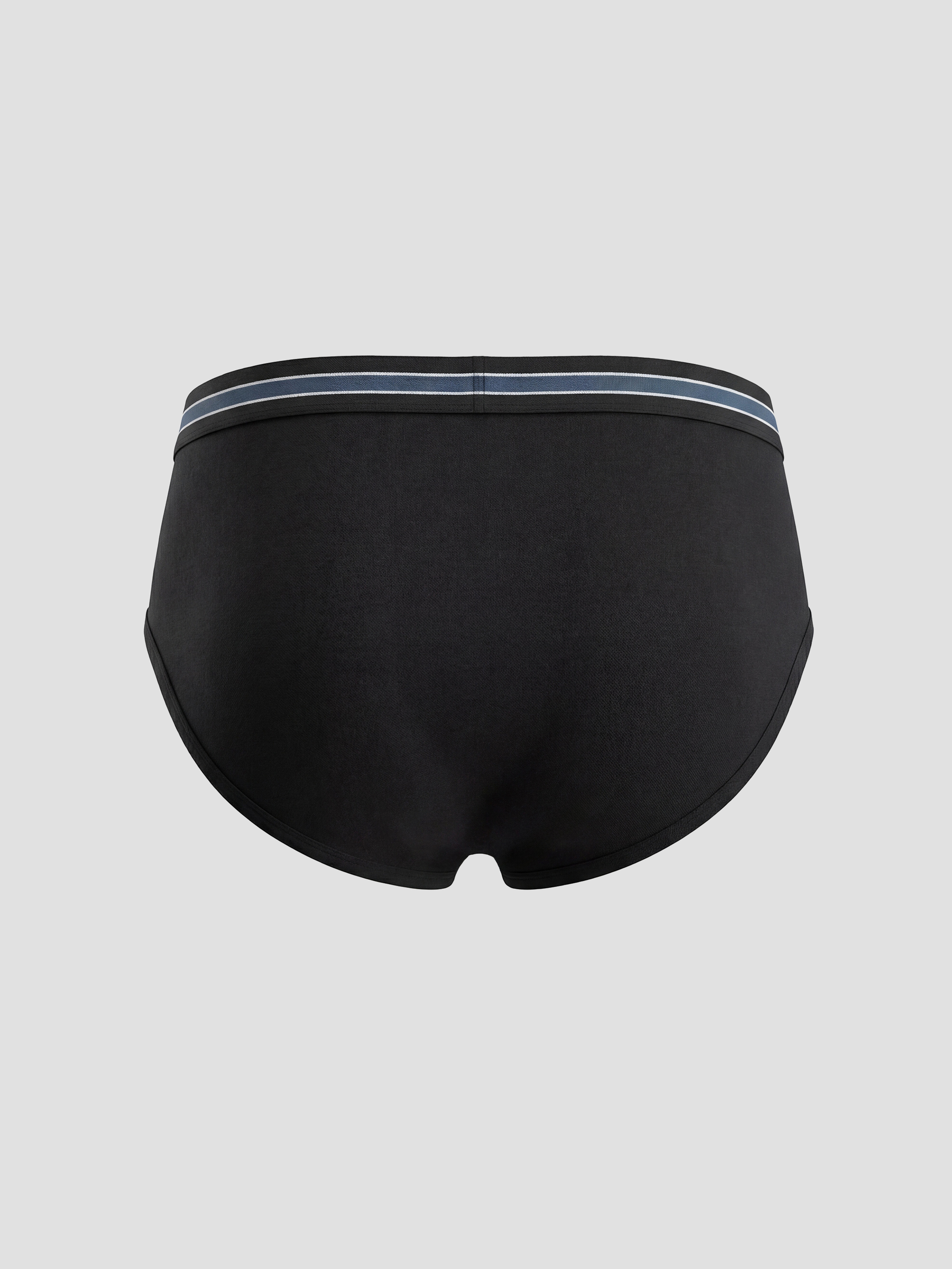 Siyah Standart Kalıp Pamuklu Esnek Erkek Külot-1