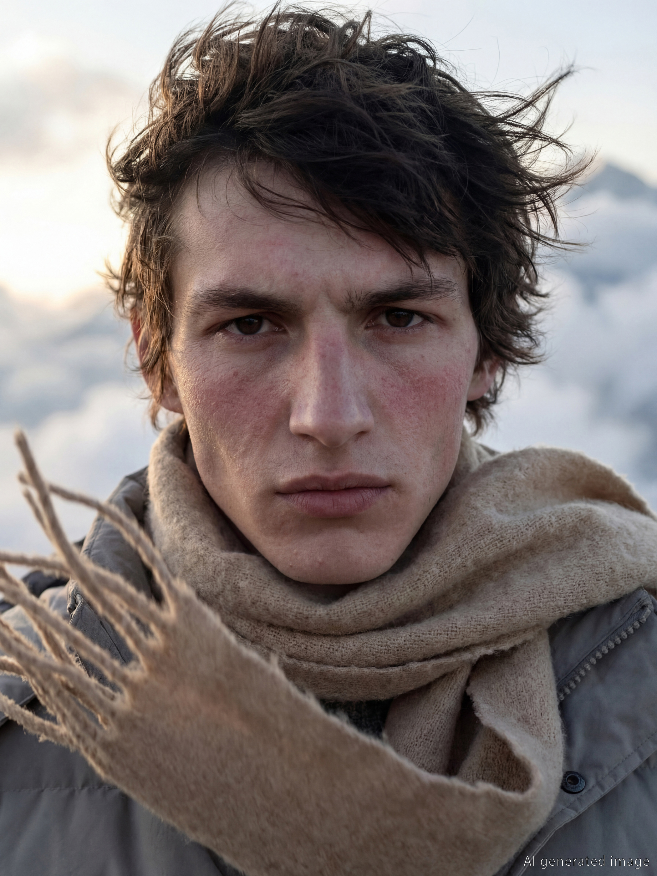 LCW Vision Rahat Kalıp Kapüşonlu Erkek Şişme Mont - W5CF64Z8-CR8