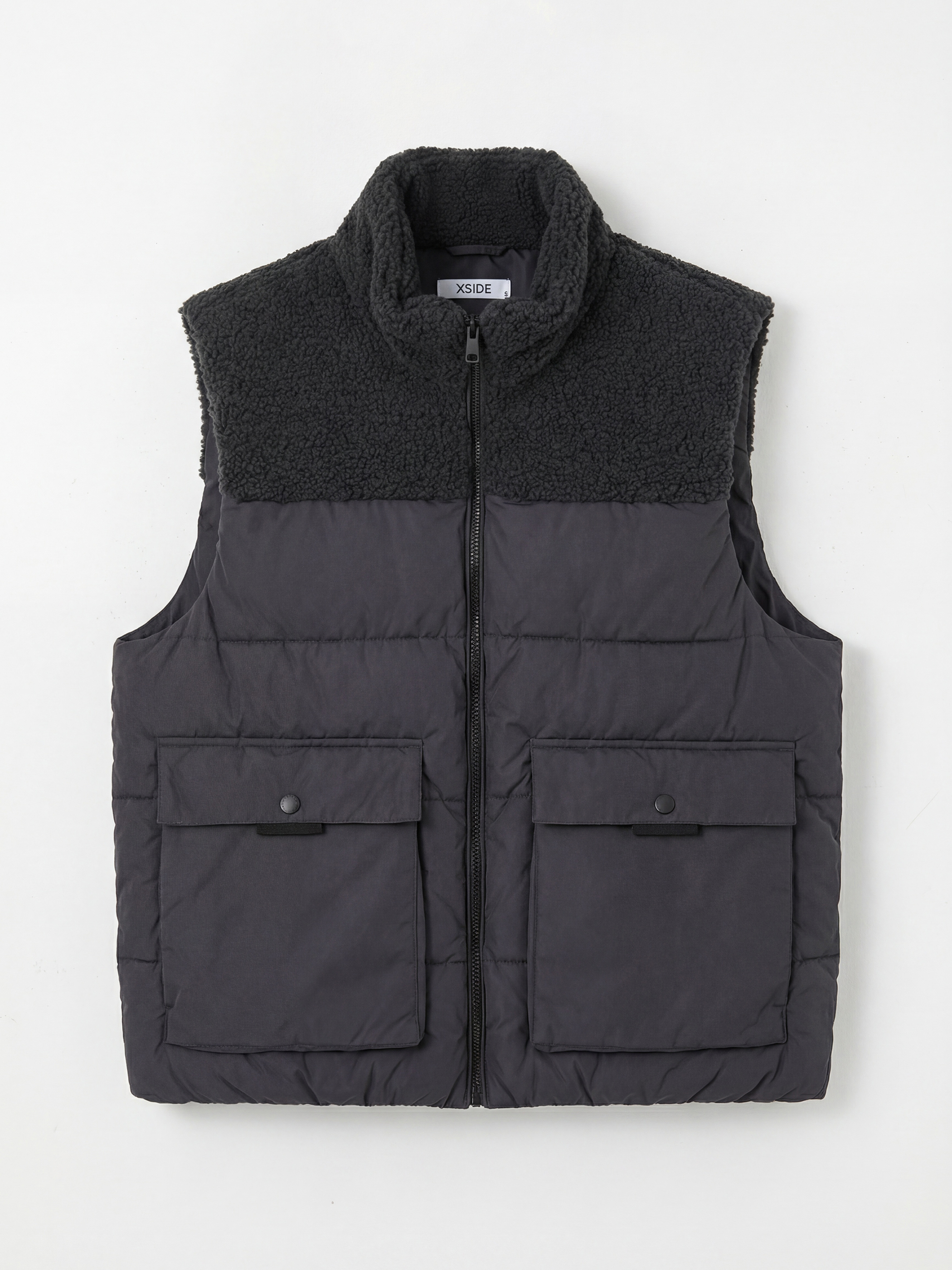 XSIDE Standart Kalıp Dik Yaka Erkek Şişme Yelek - W5CO76Z8-J2C