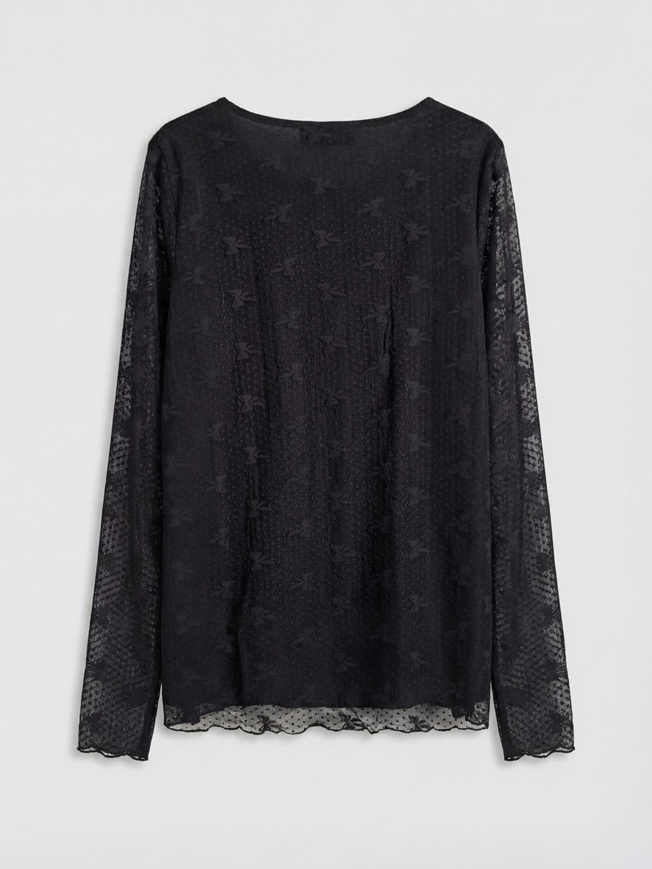 Әйелдер қара Блузка-1