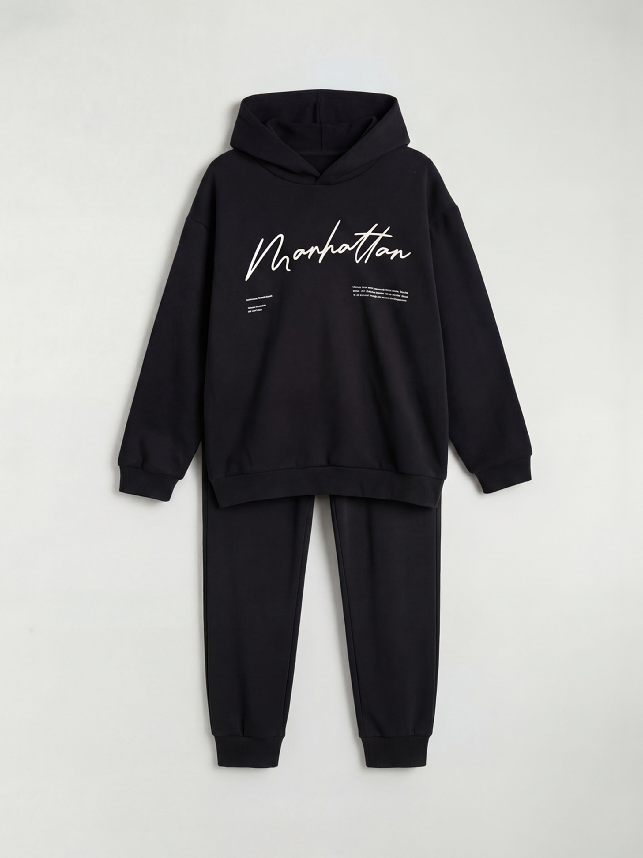 LCW Kids Boy BLACK Tracksuit Set - W5DB35Z4-CVL