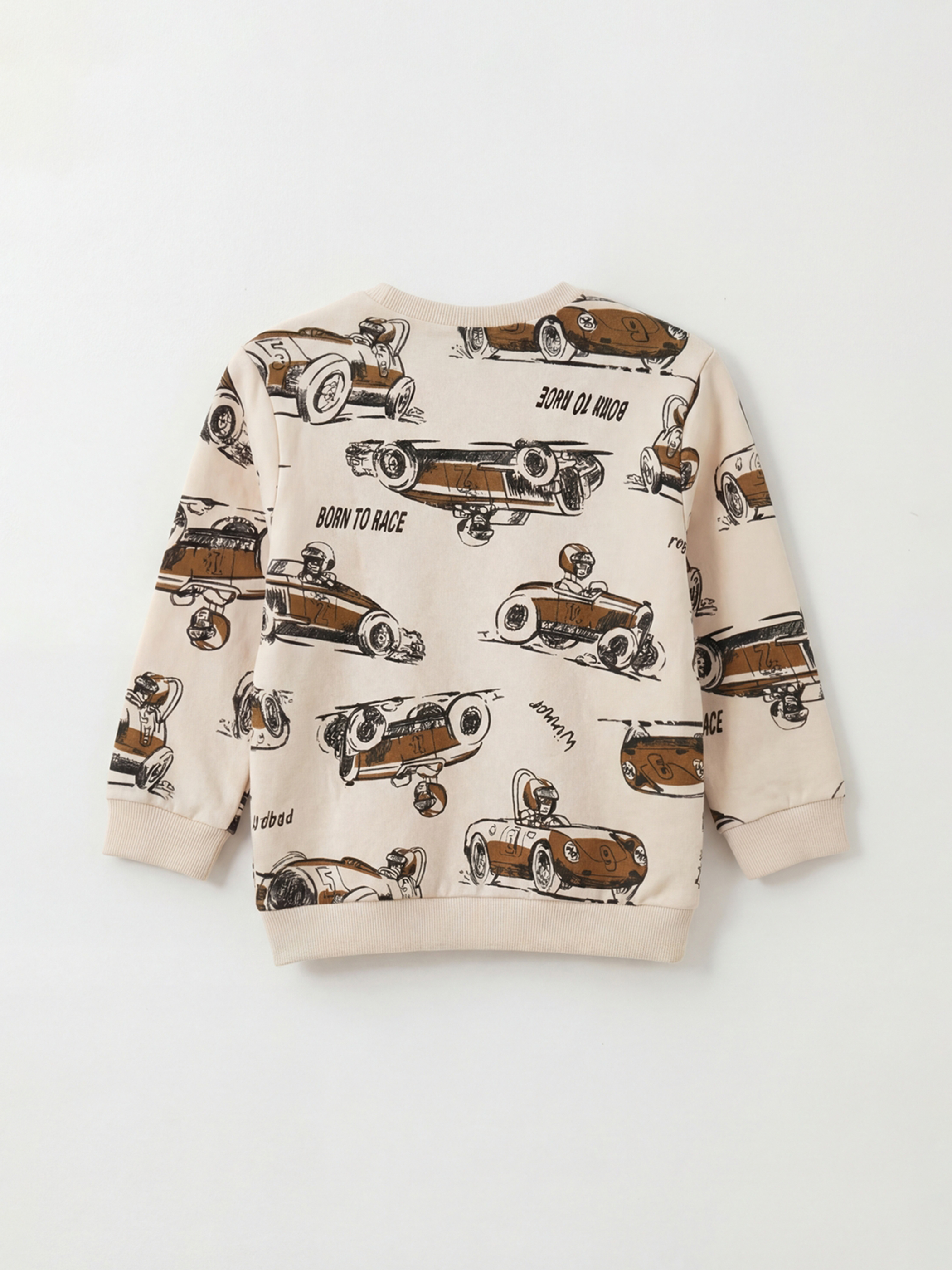 Boy BEIGE Tracksuit Set-2