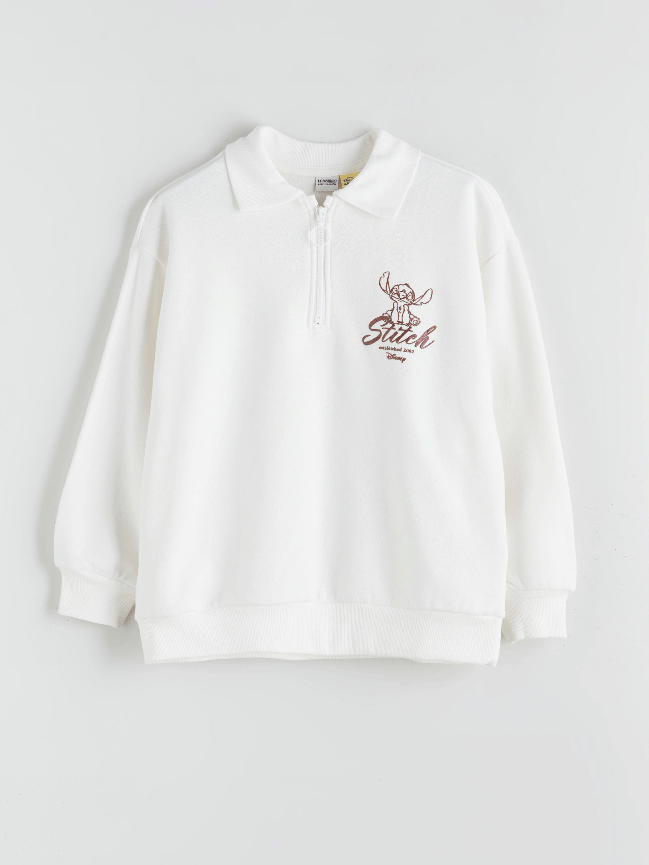 Girl ECRU Sweatshirt-1