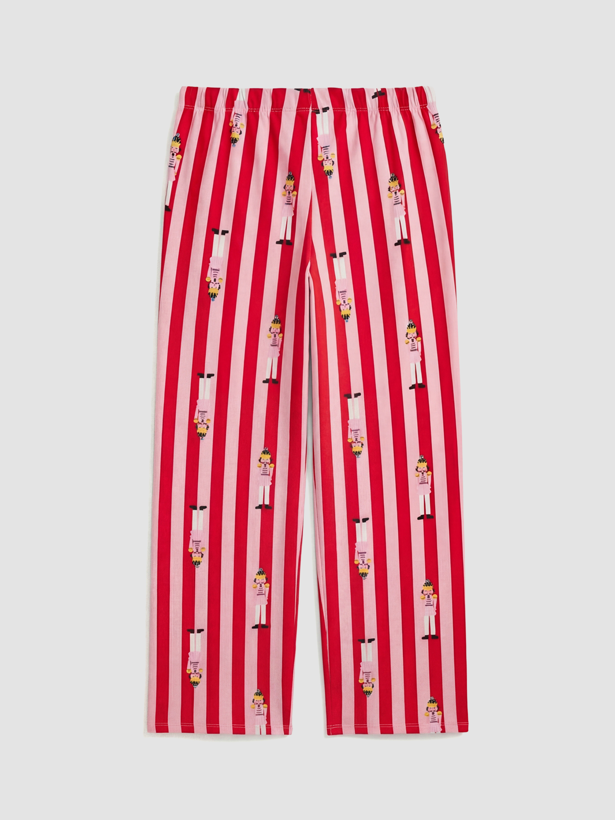 Женщины Розовый Пижамный комплект-3