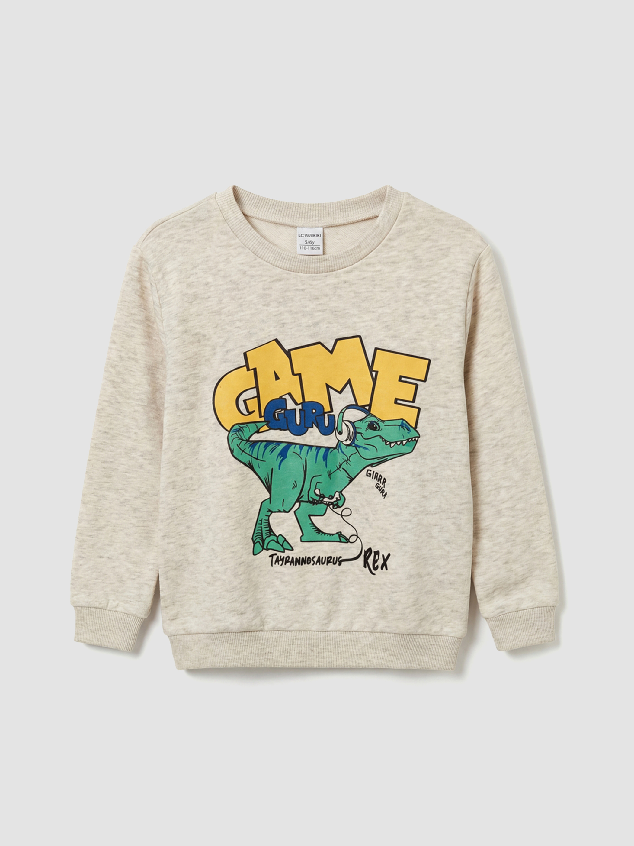 Boy WHITE Sweatshirt-1