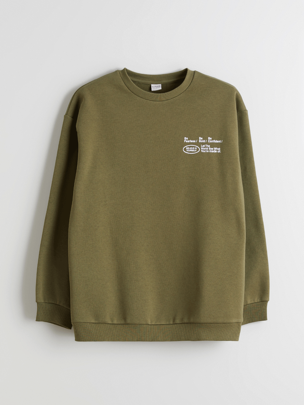 Crew Neck Boys' Sweatshirt-1