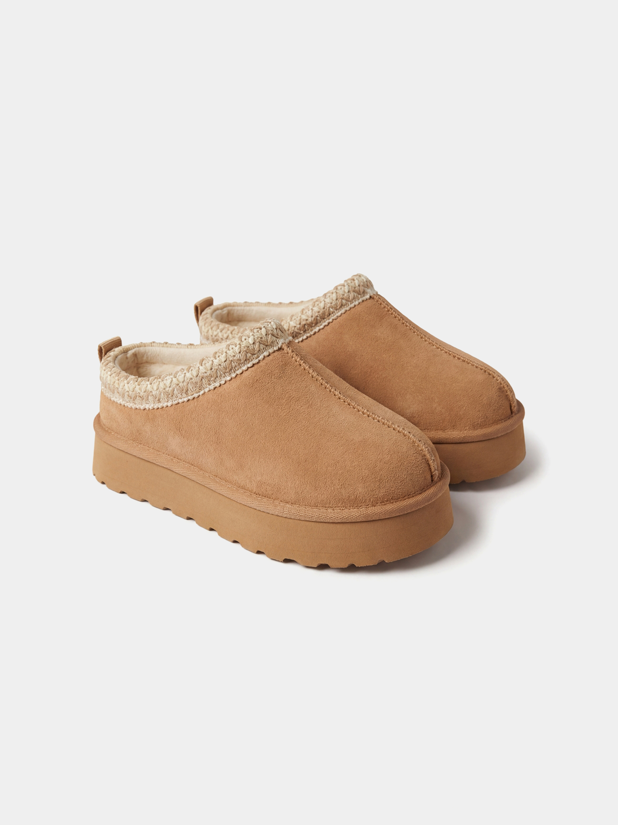 Süet Görünümlü Kız Çocuk Ev Terliği-1