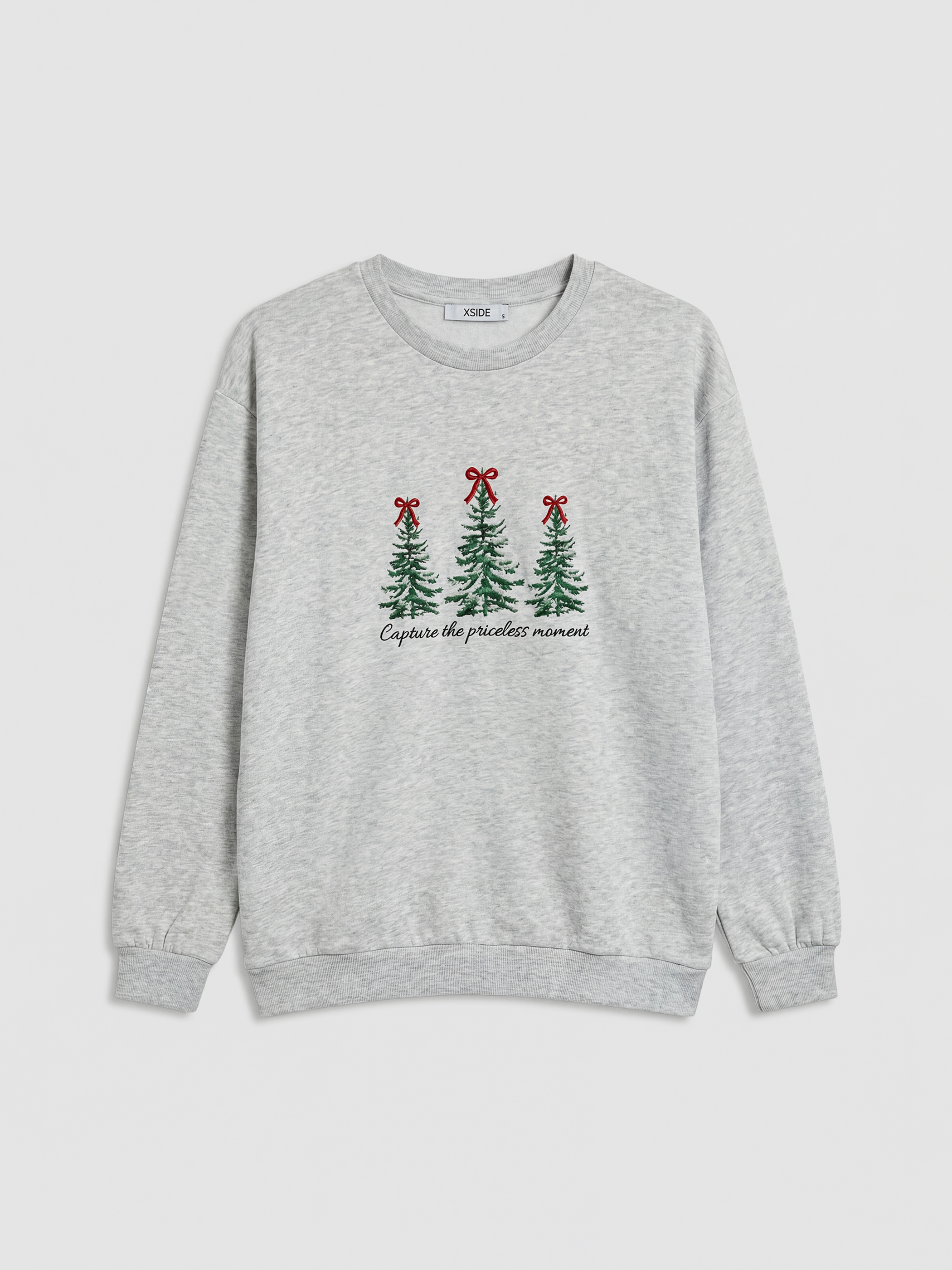 XSIDE Woman GREY Sweatshirt - W5FI65Z8-CY9