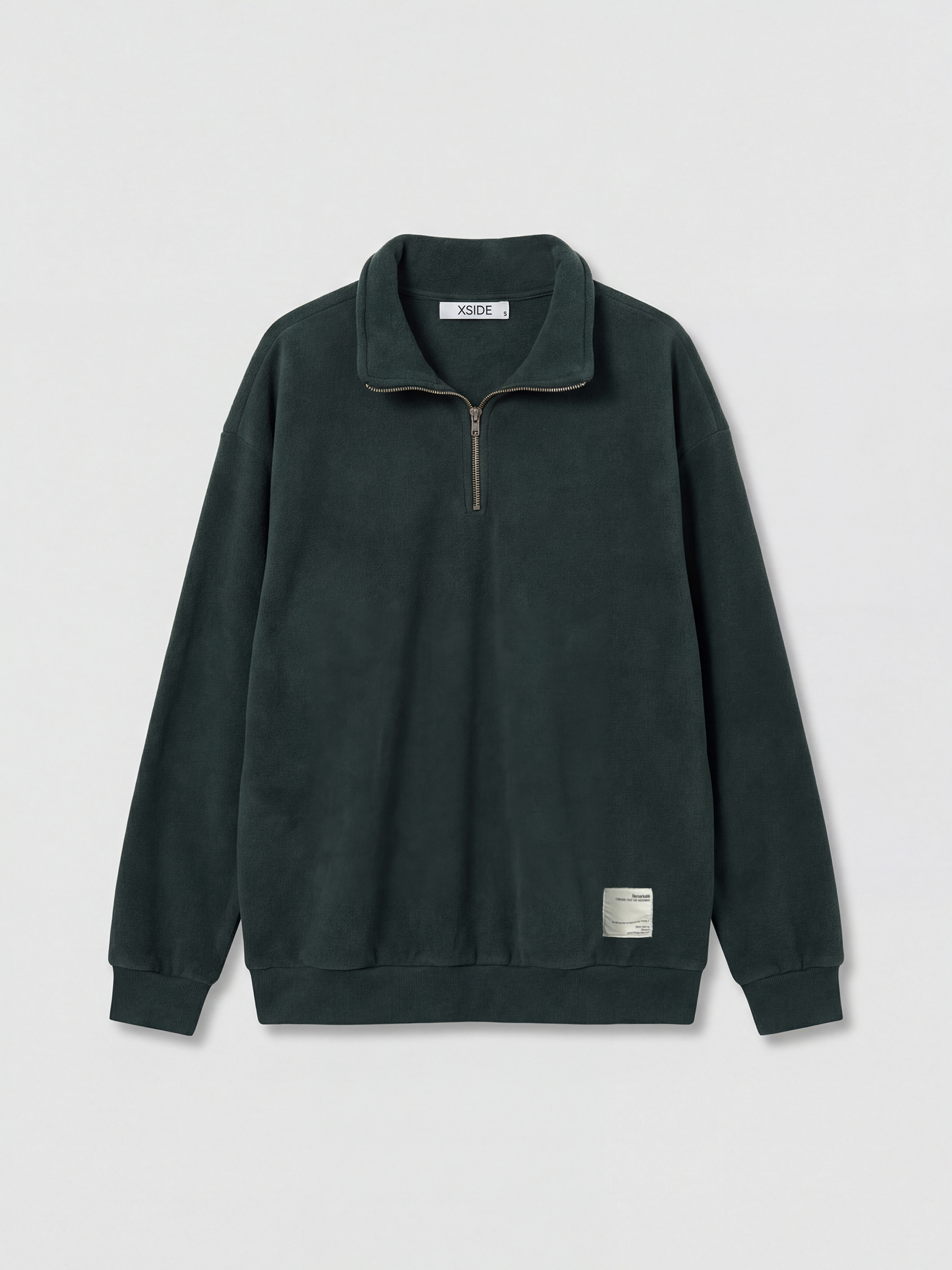 XSIDE Man GREEN Sweatshirt - W5FO91Z8-ZHG