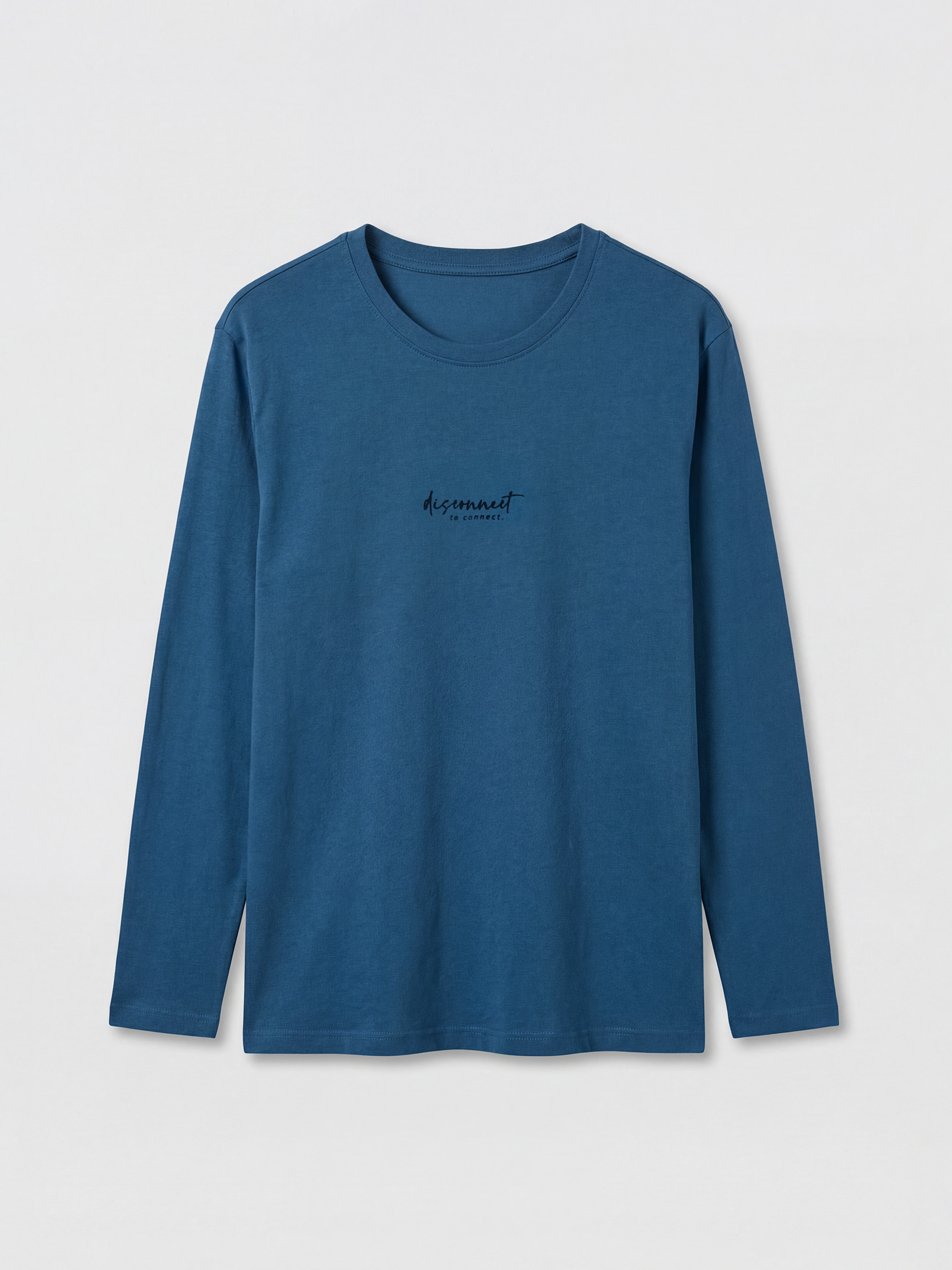 Мъж Синьо Комплект пижами-1