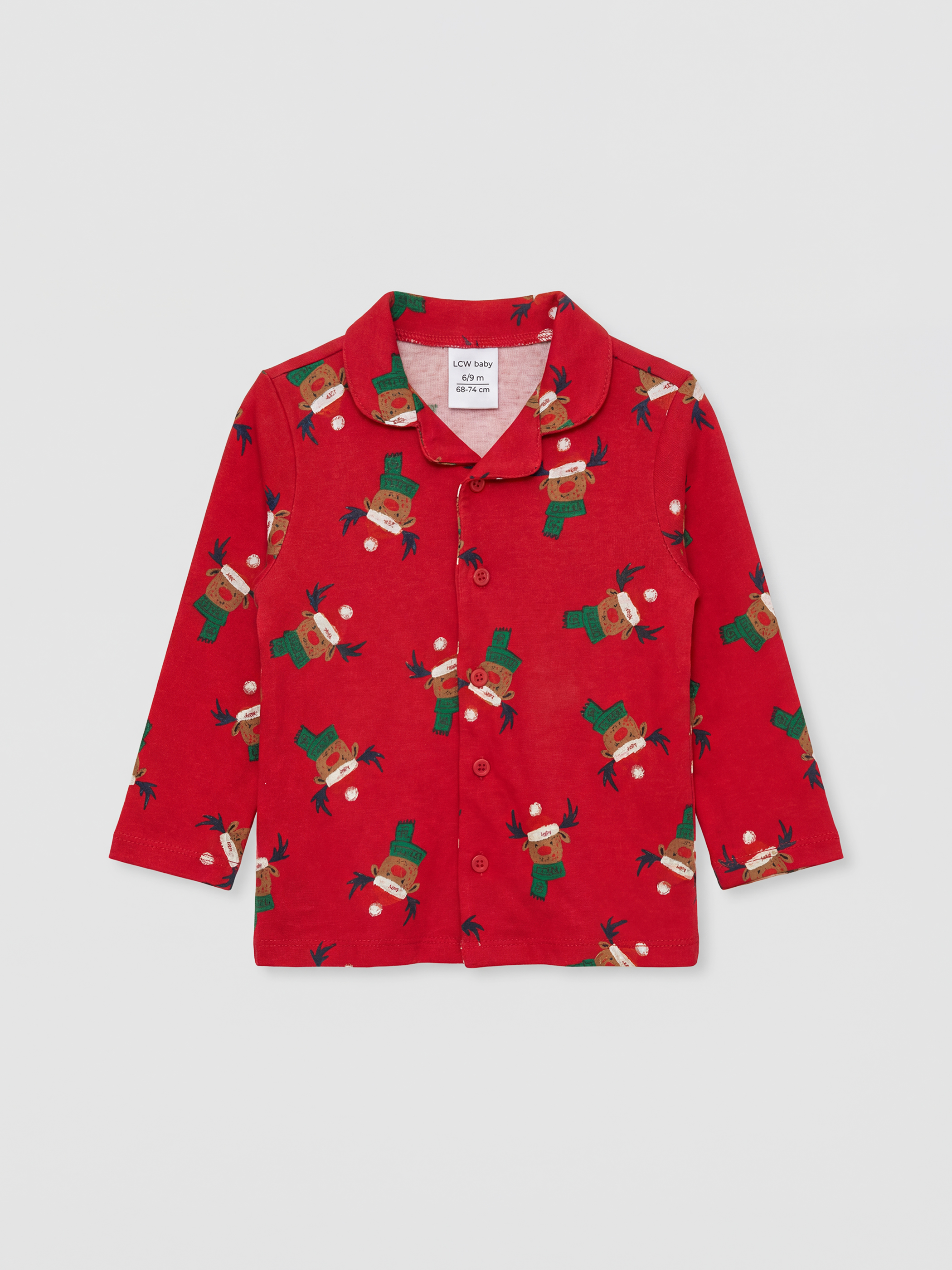 Бебе момче Червено Комплект-1