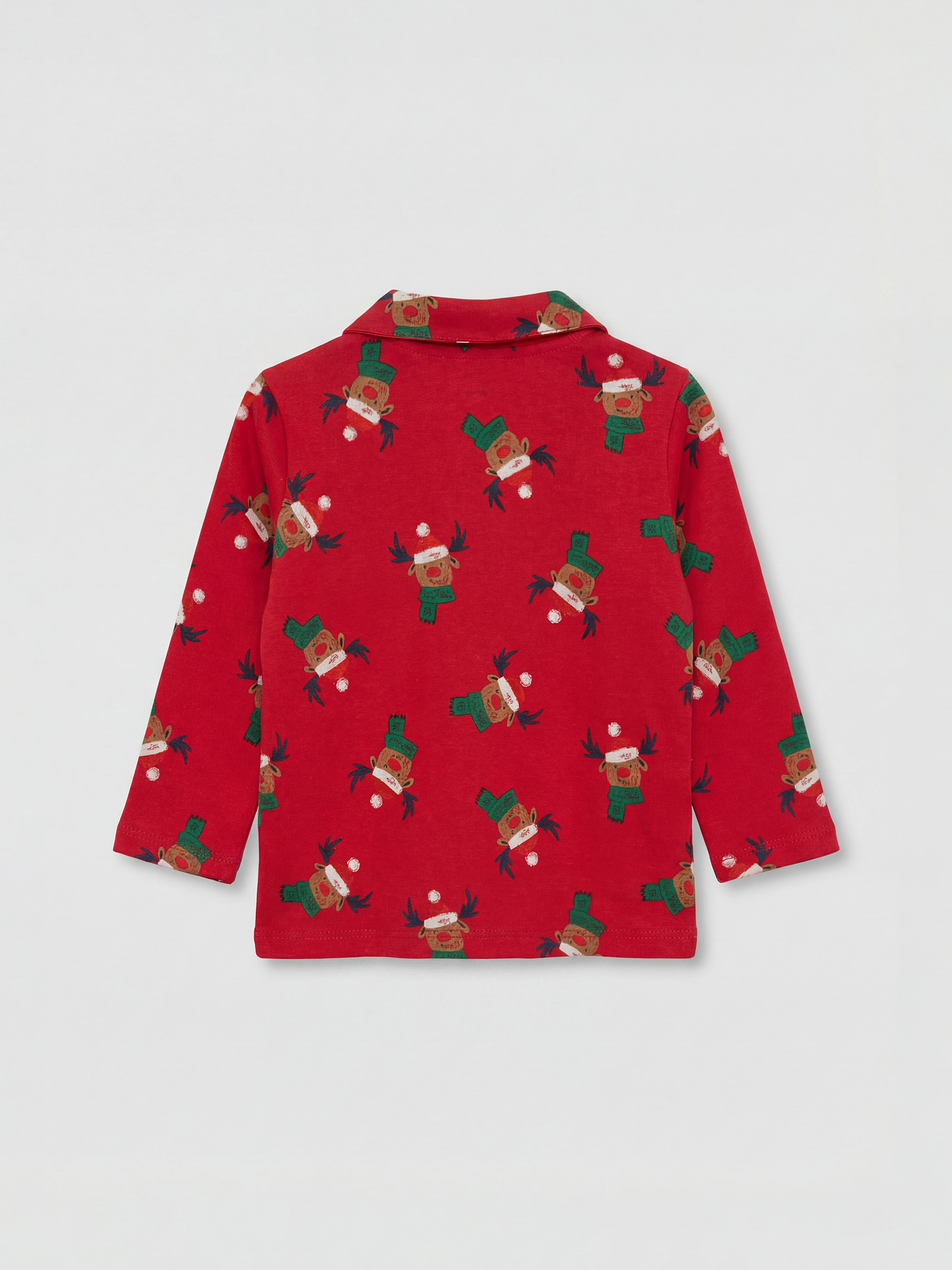 Бебе момче Червено Комплект-2