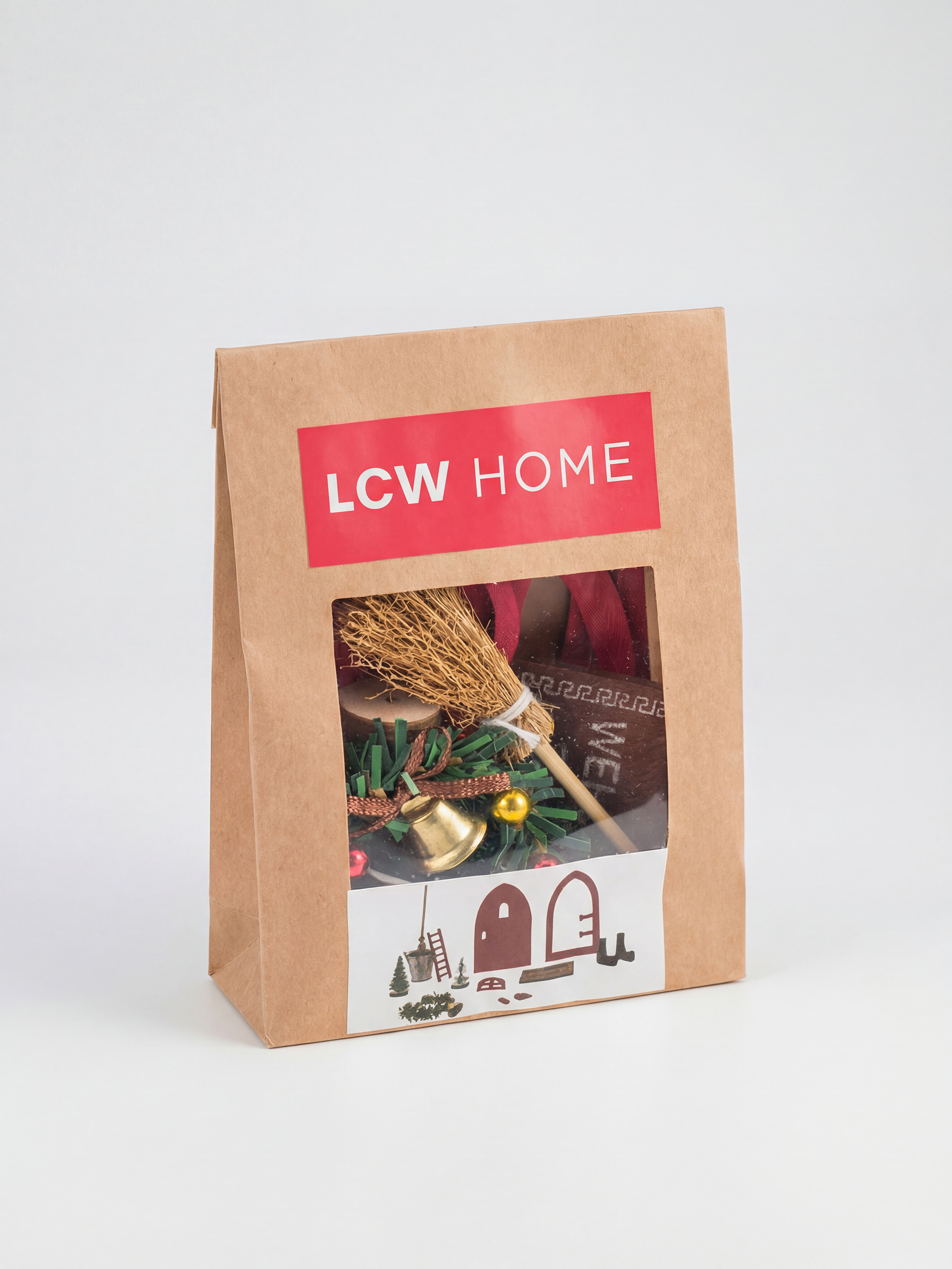 Σετ 14 Τεμαχίων Μικροσκοπικών Αντικειμένων με Θέμα την Πρωτοχρονιά-2