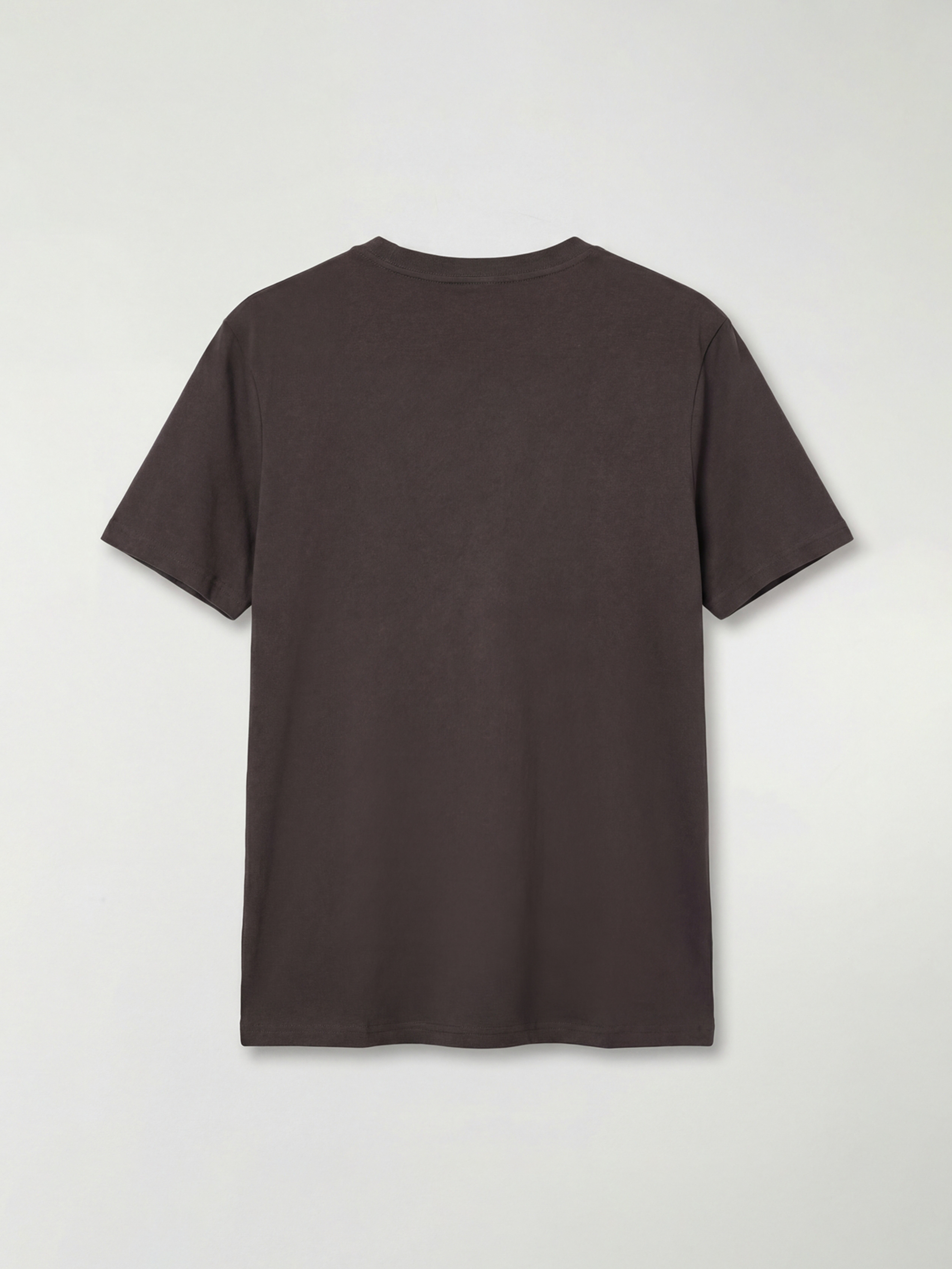 Мужчины Черный Футболка-1