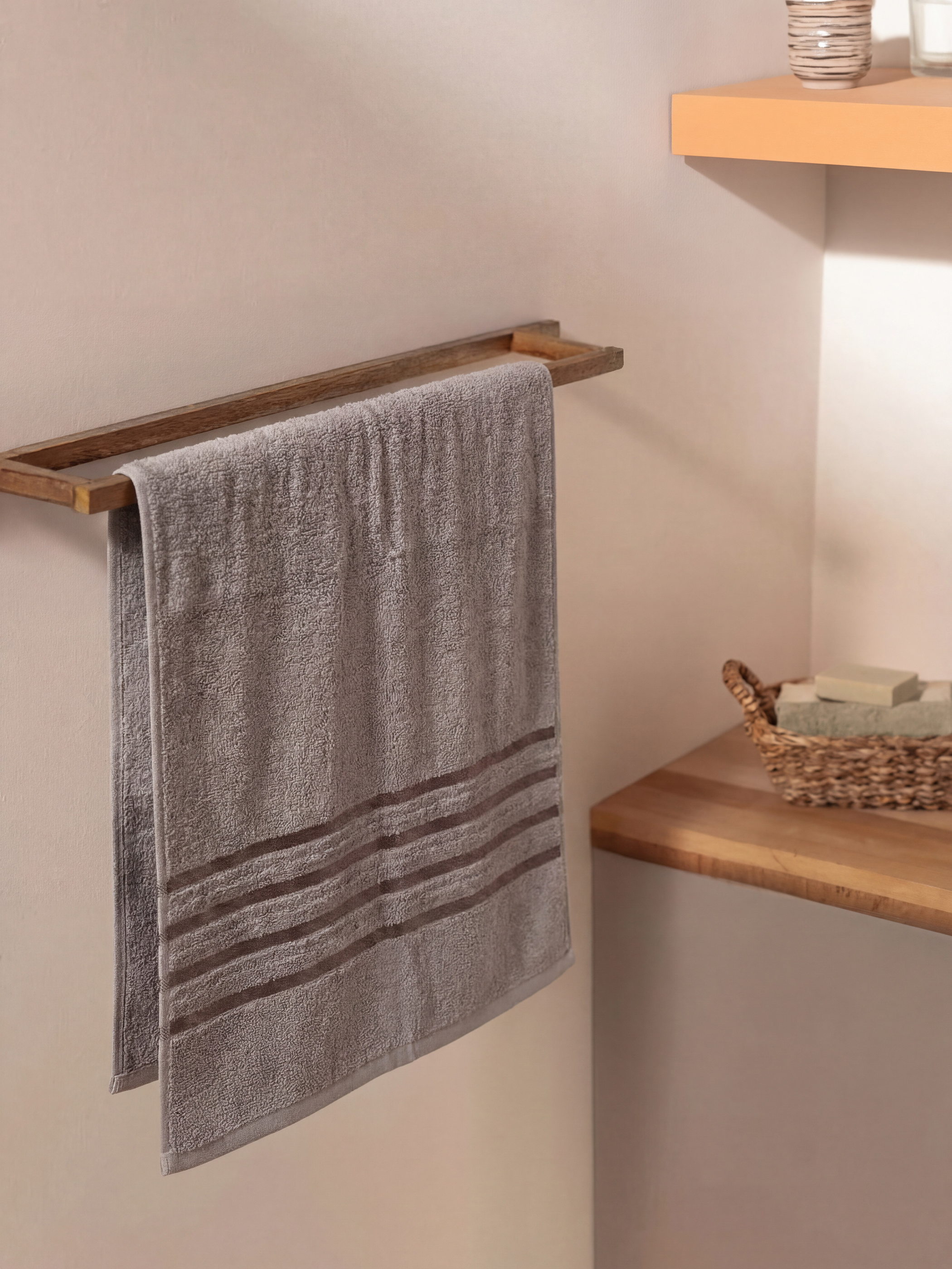 Вишитий бавовняний рушник для обличчя 50x80 см-1