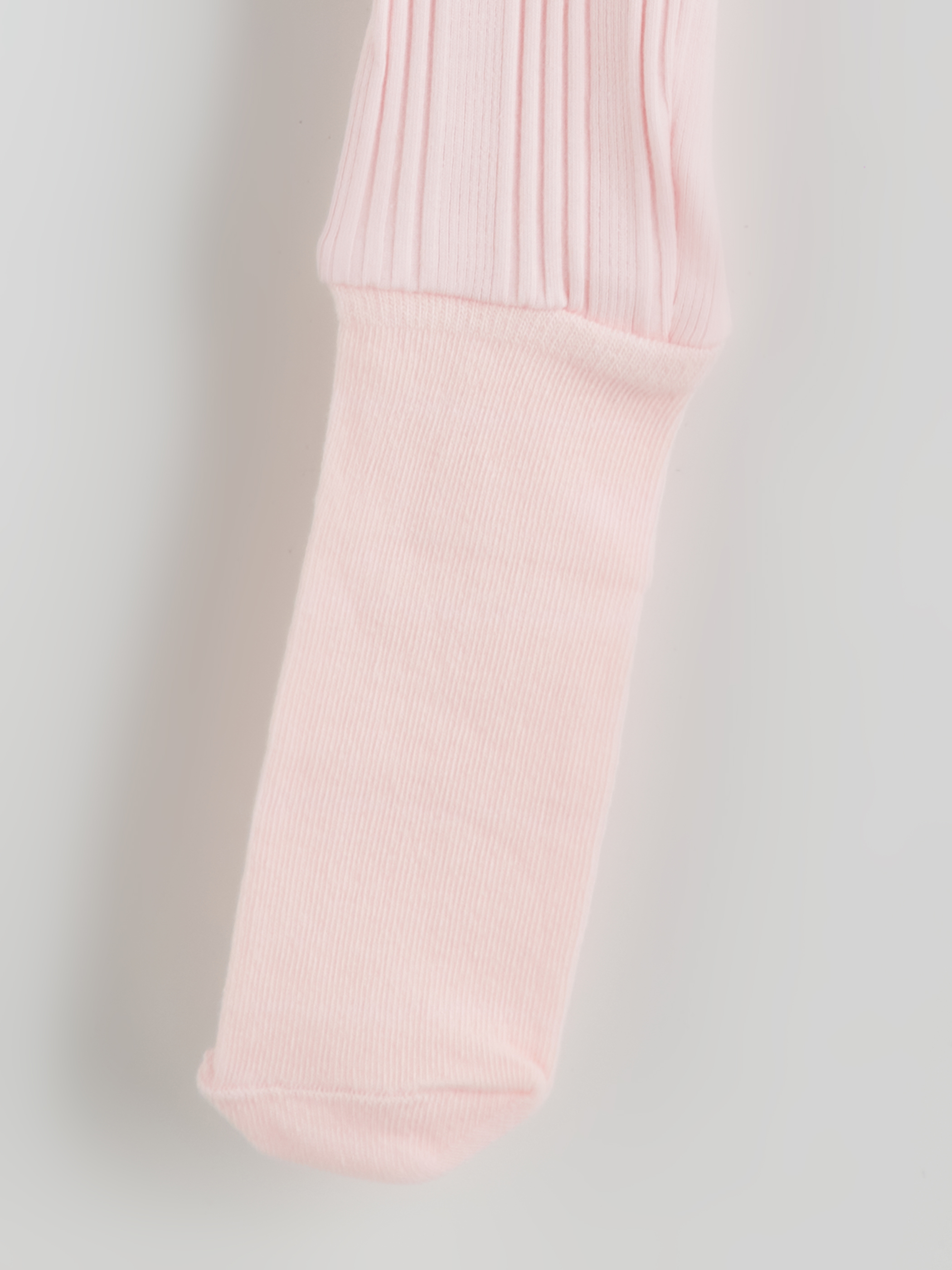 Pembe Fitilli Kız Bebek Patikli Tayt-2