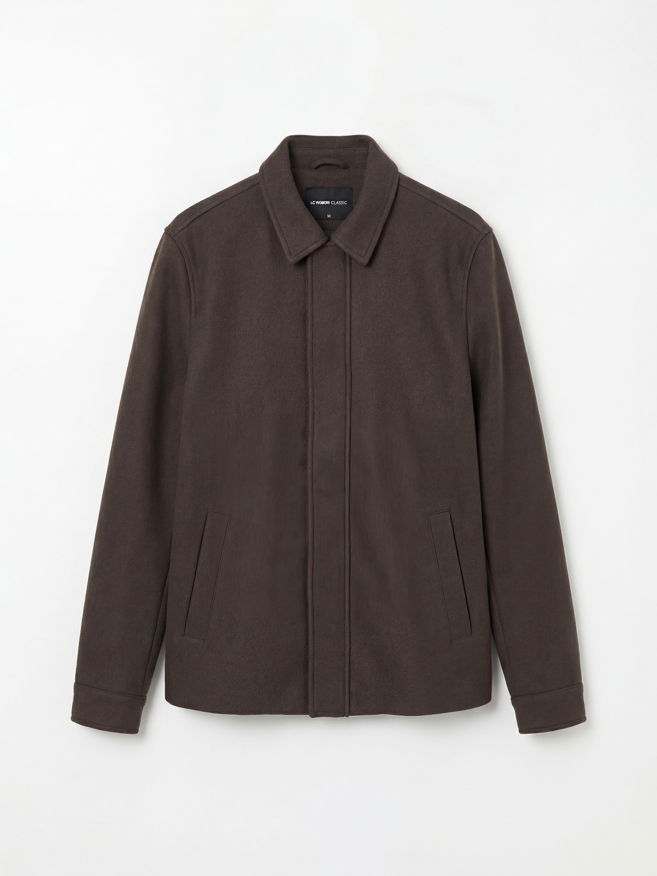 LCWAIKIKI Classic Standart Kalıp Gömlek Yaka Erkek Kaşe Mont - W5HV41Z8-ZQD