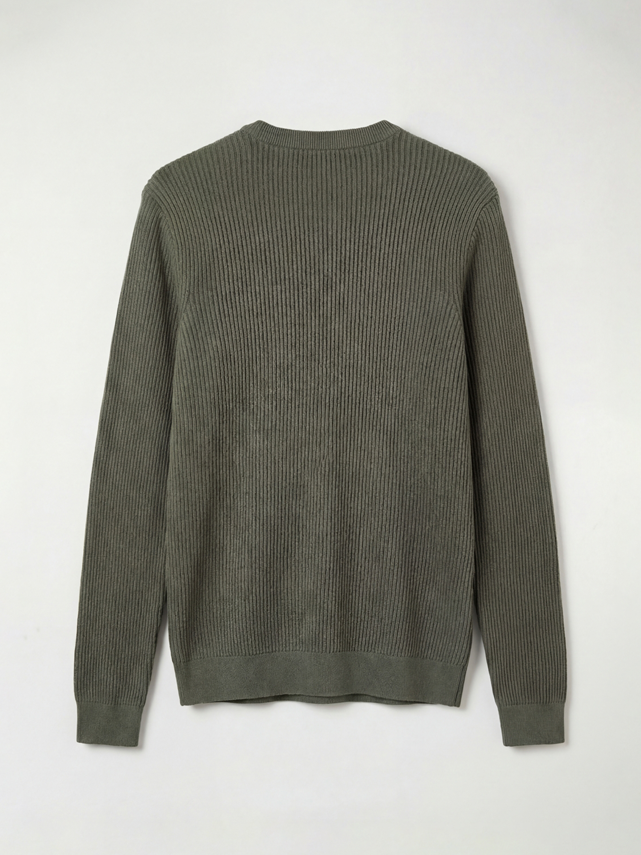 Men's Crew Neck Knitted Sweater-1