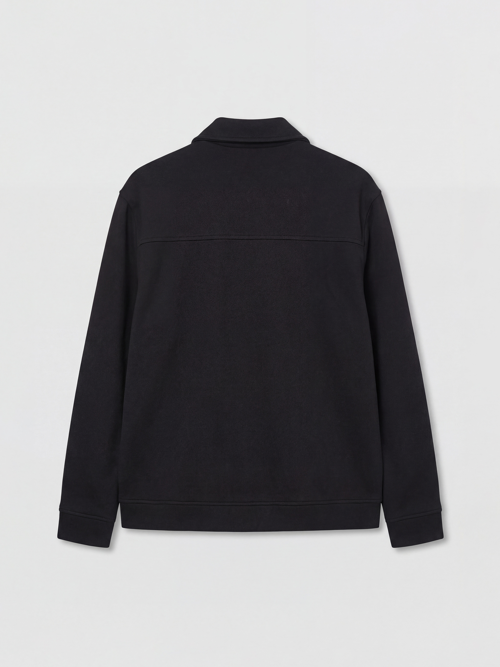 Relaxed Fit Polo Collar Men's Jacket-1