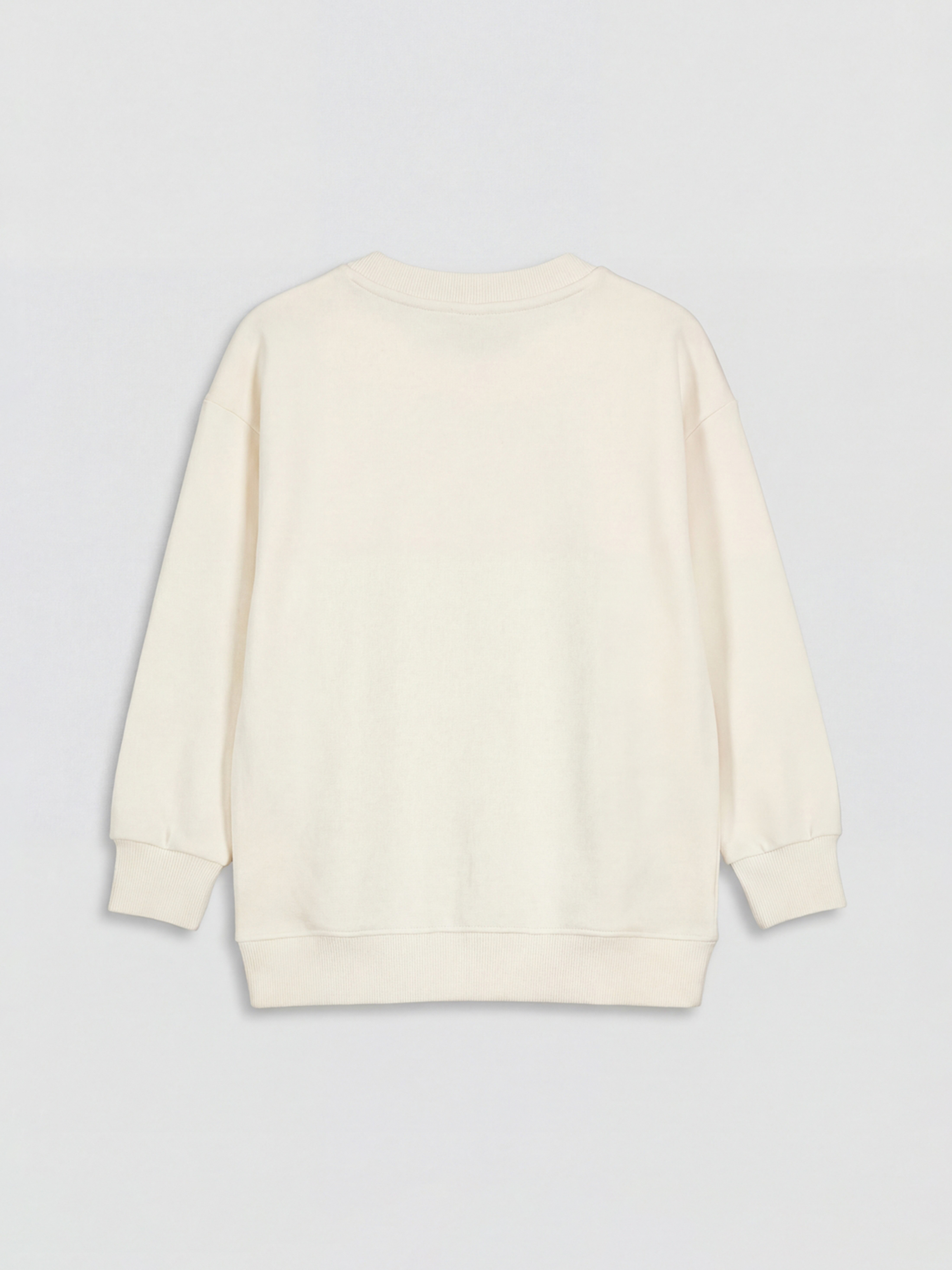 كنزة رياضية بيج فاتح / ايكرو فتاة-1