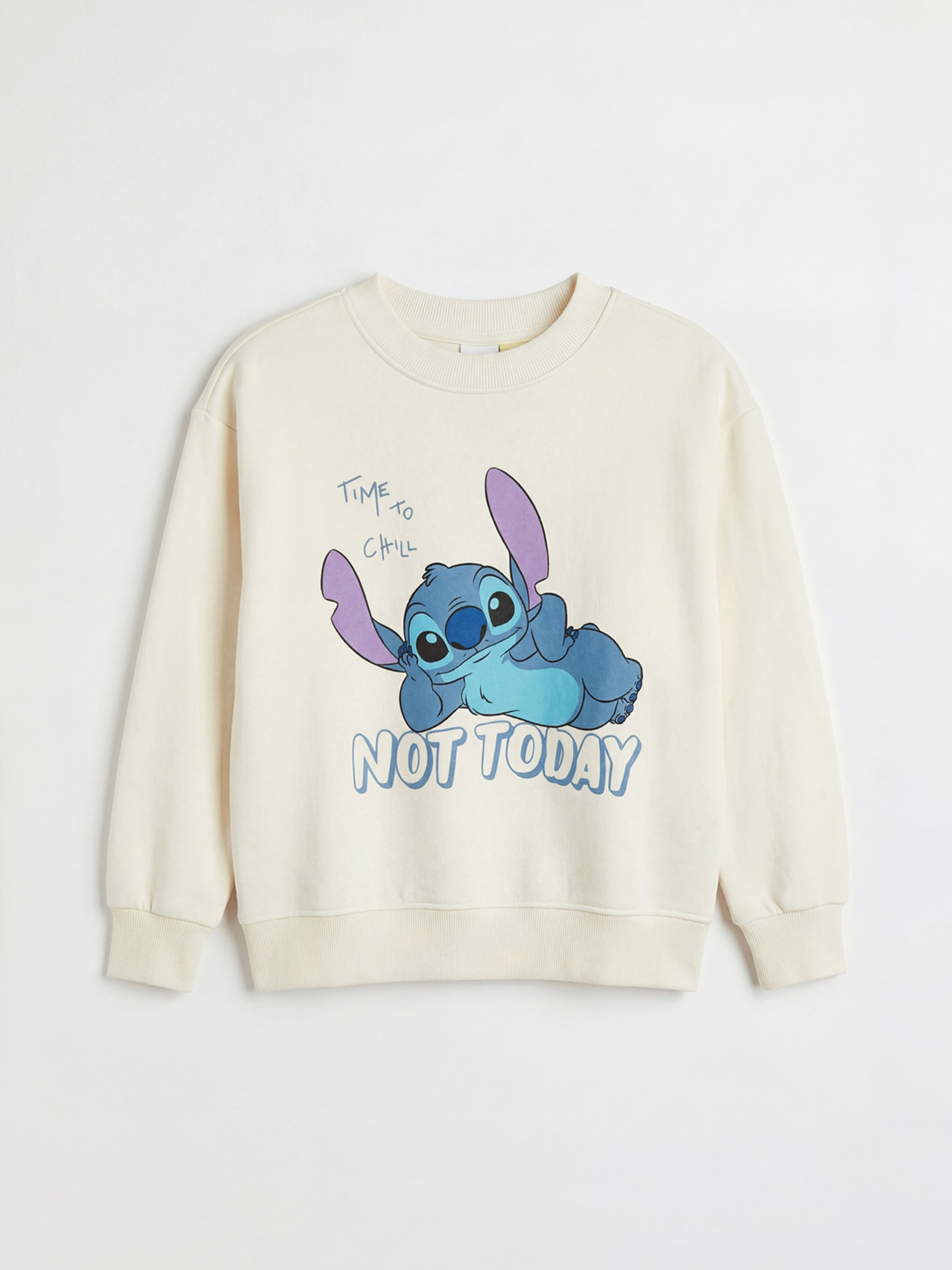 LCW Kids Girl ECRU Sweatshirt - W5JL66Z4-R9J