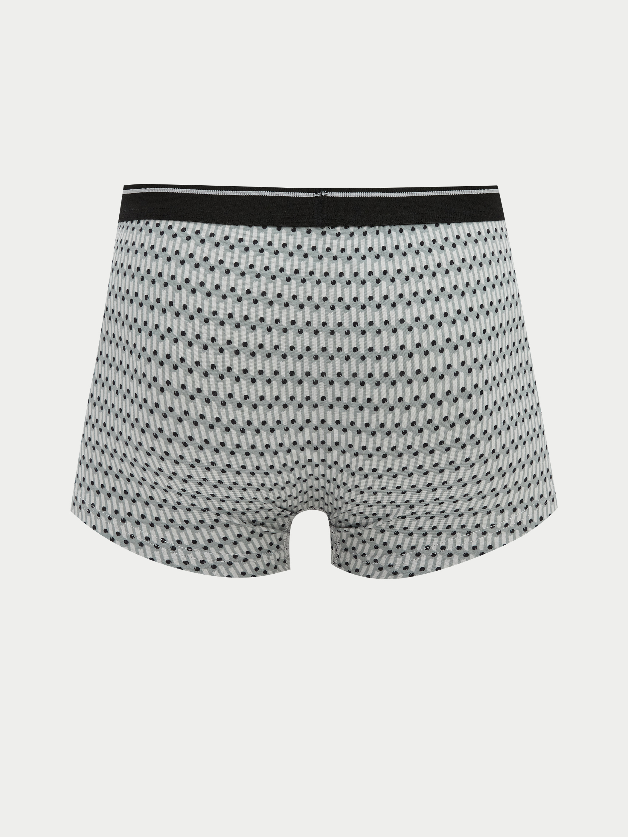 Yeşil Pamuklu Esnek Erkek Boxer-1