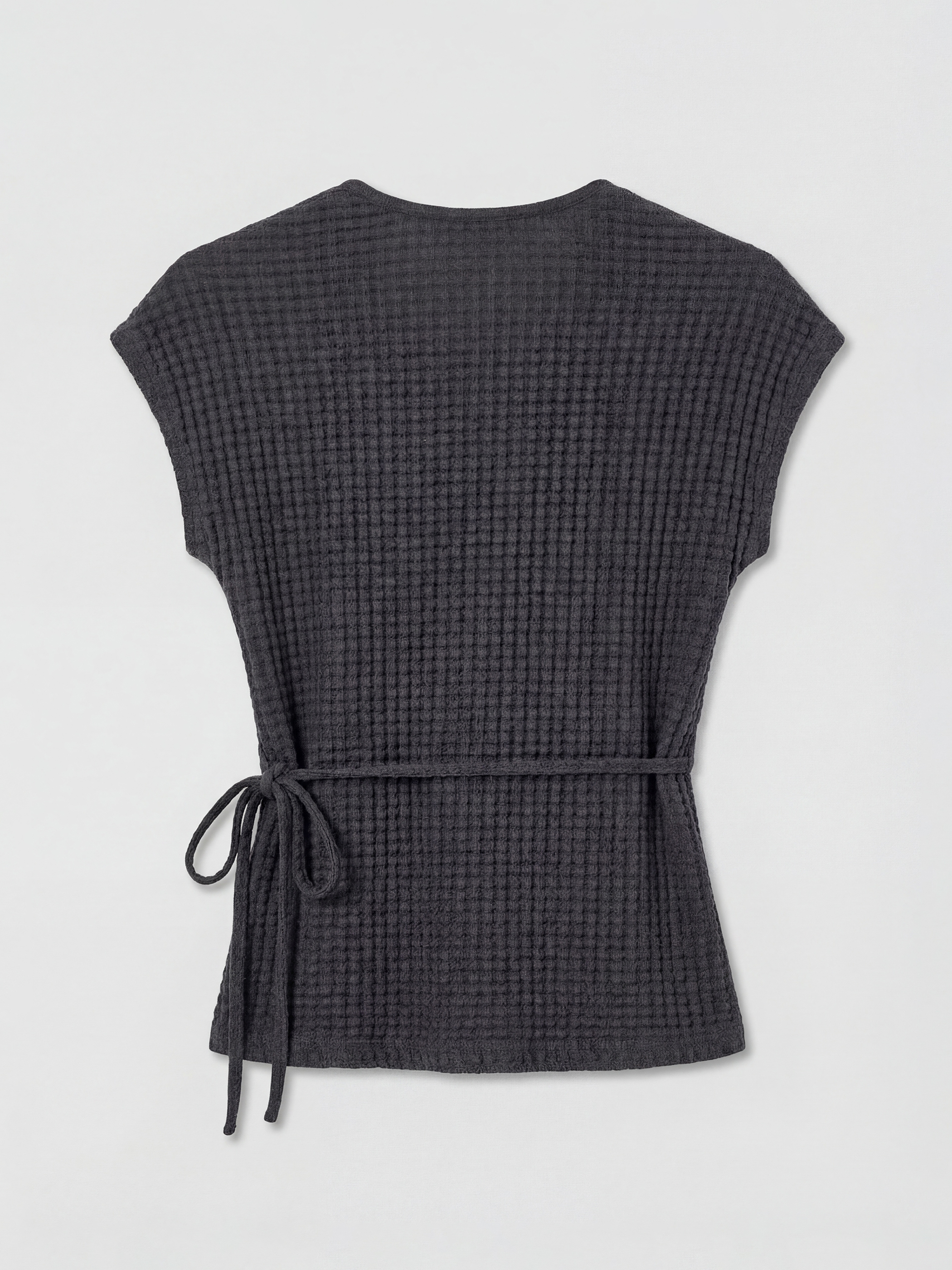 Woman ANTHRACITE Waistcoat-1