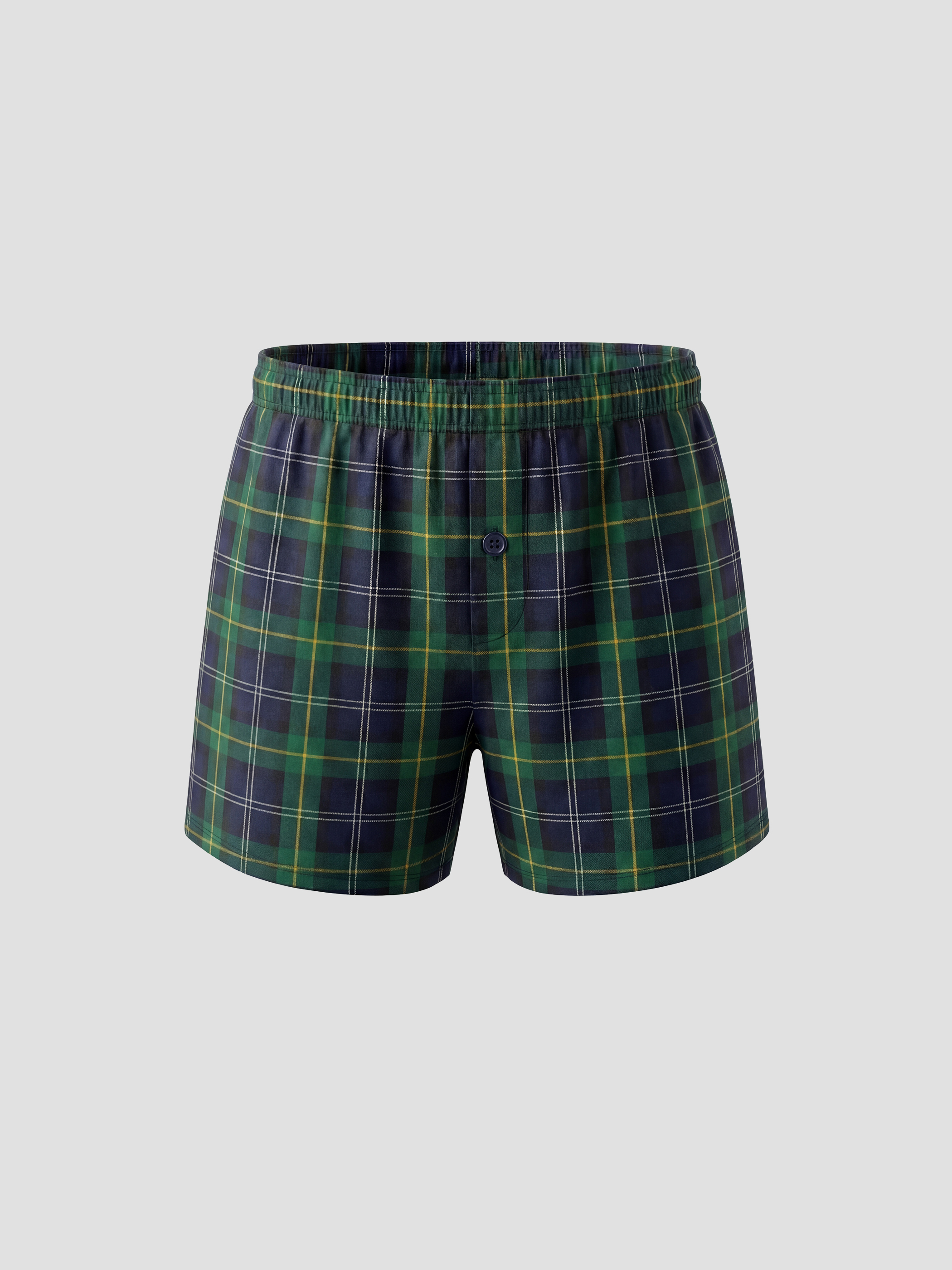 Man BORDEAUX Boxer Trunks-1