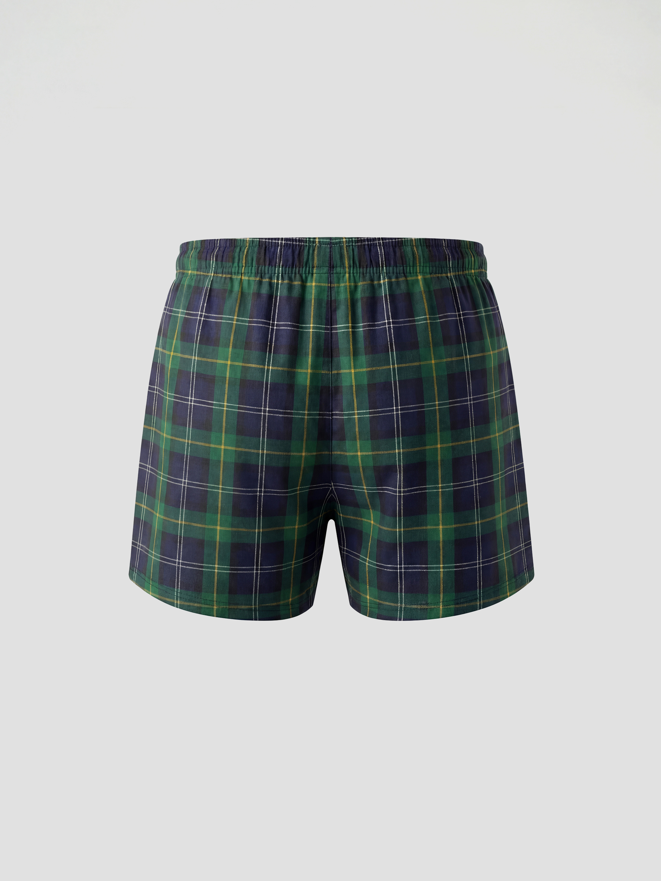 Man BORDEAUX Boxer Trunks-2