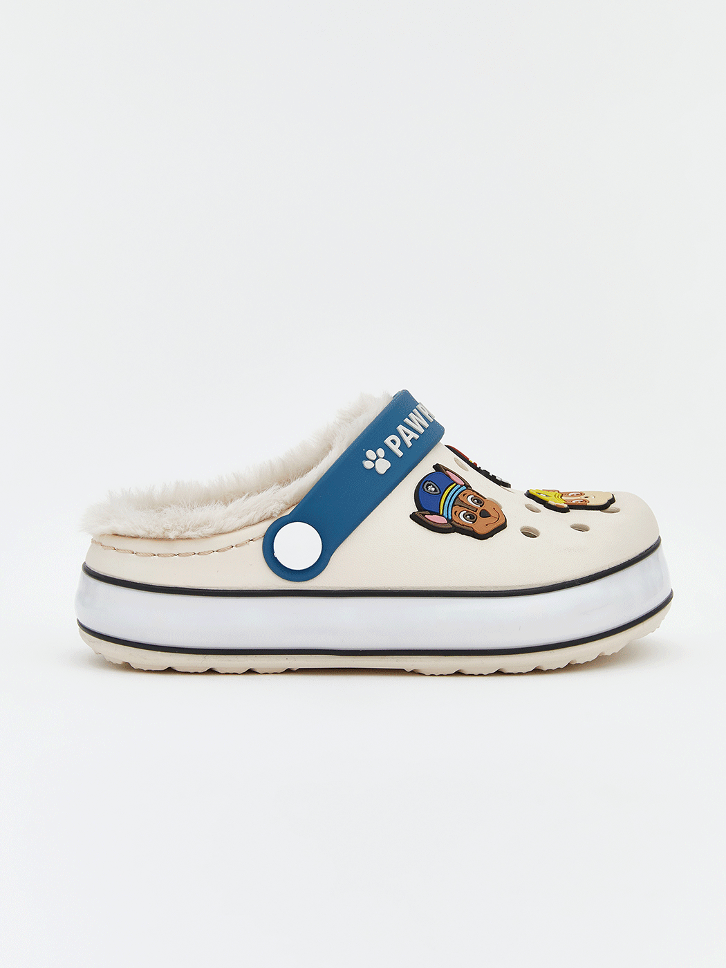 Bej Paw Patrol Baskılı Erkek Bebek Ev Terliği-1