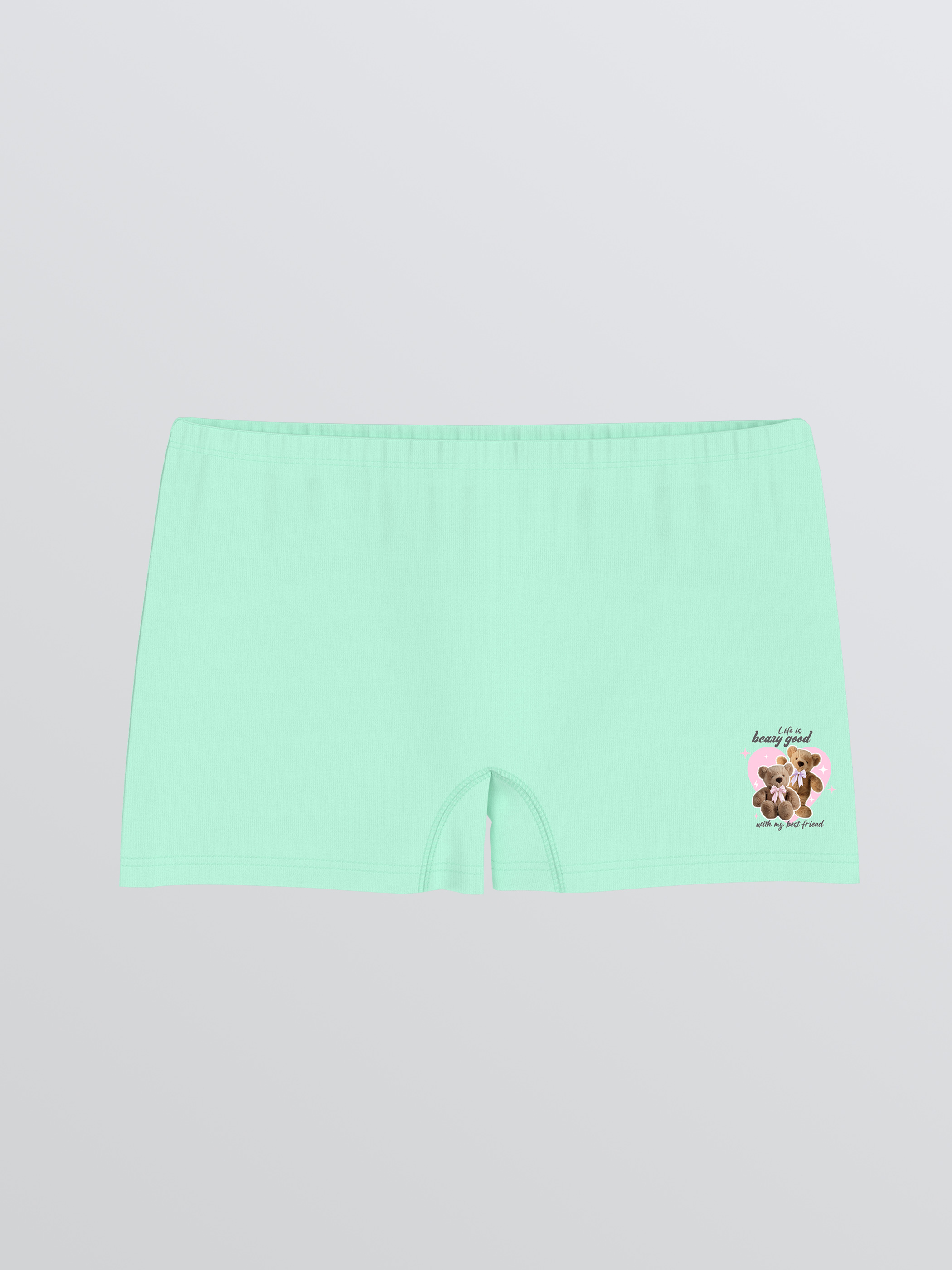 LCW Kids Kız Çocuk Baskılı Boxer