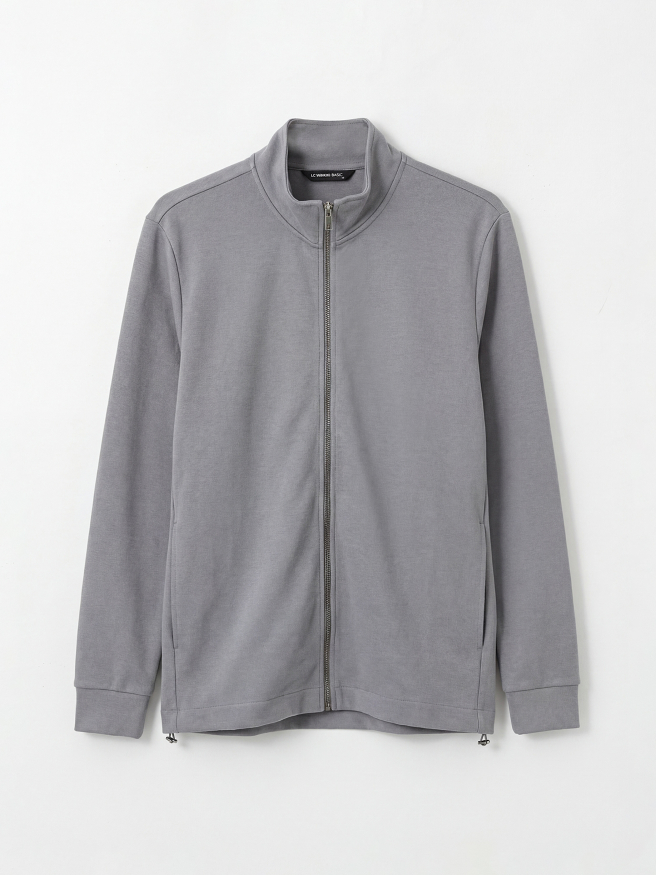 LCWAIKIKI Classic Dik Yaka Erkek Fermuarlı Sweatshirt - W5NH80Z8-QYE