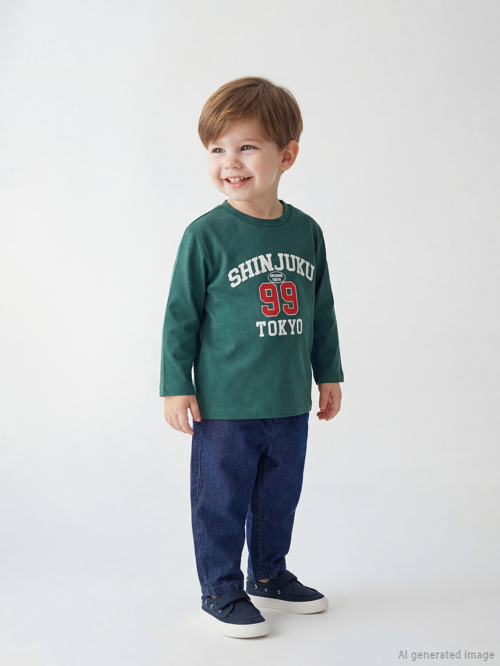 LCW baby Tokyo Baskılı Erkek Bebek Tişört - W5O187Z1-2V2