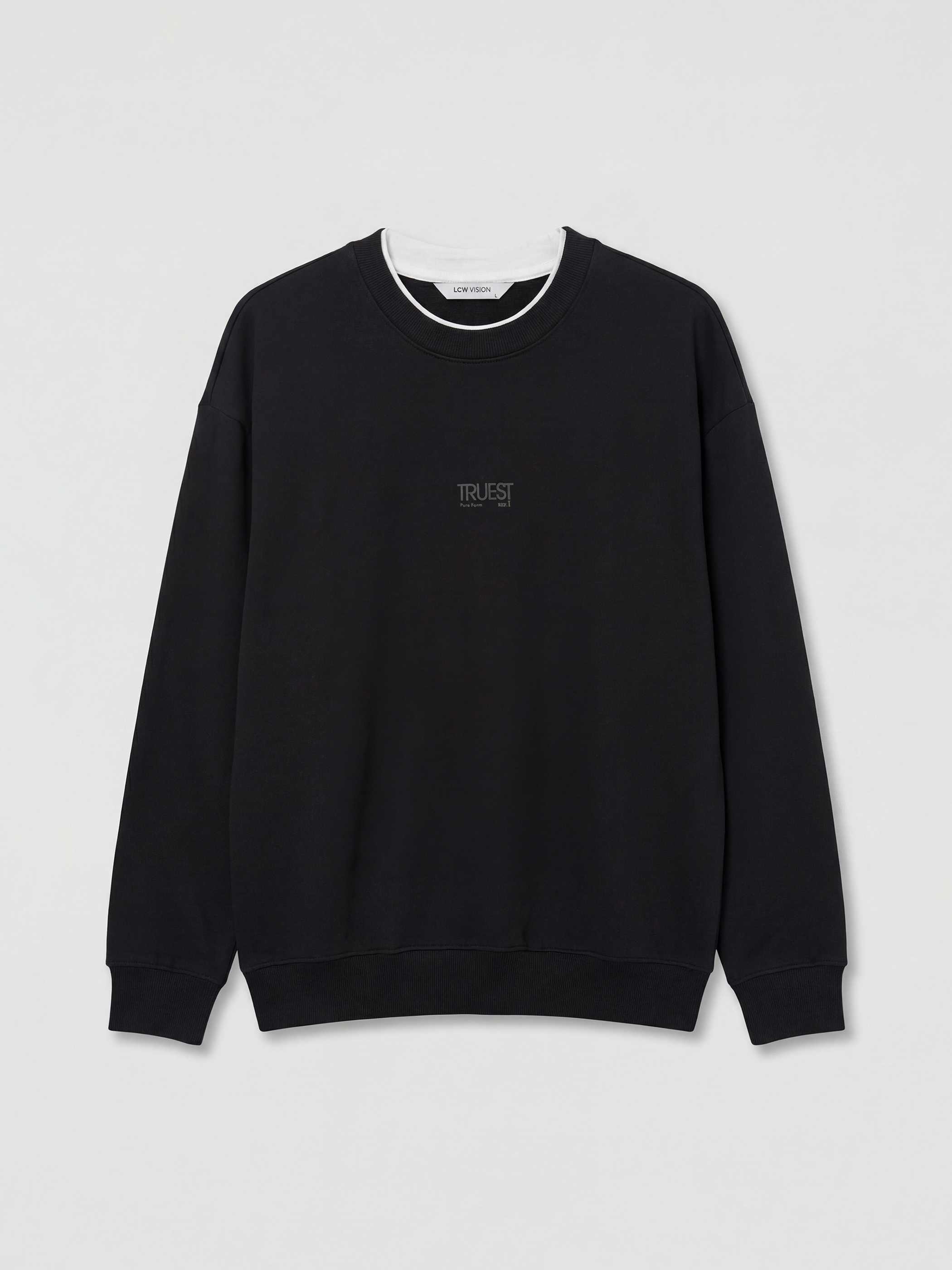 LCW Vision Crew Neck Men's Sweatshirt - W5O532Z8-CVL