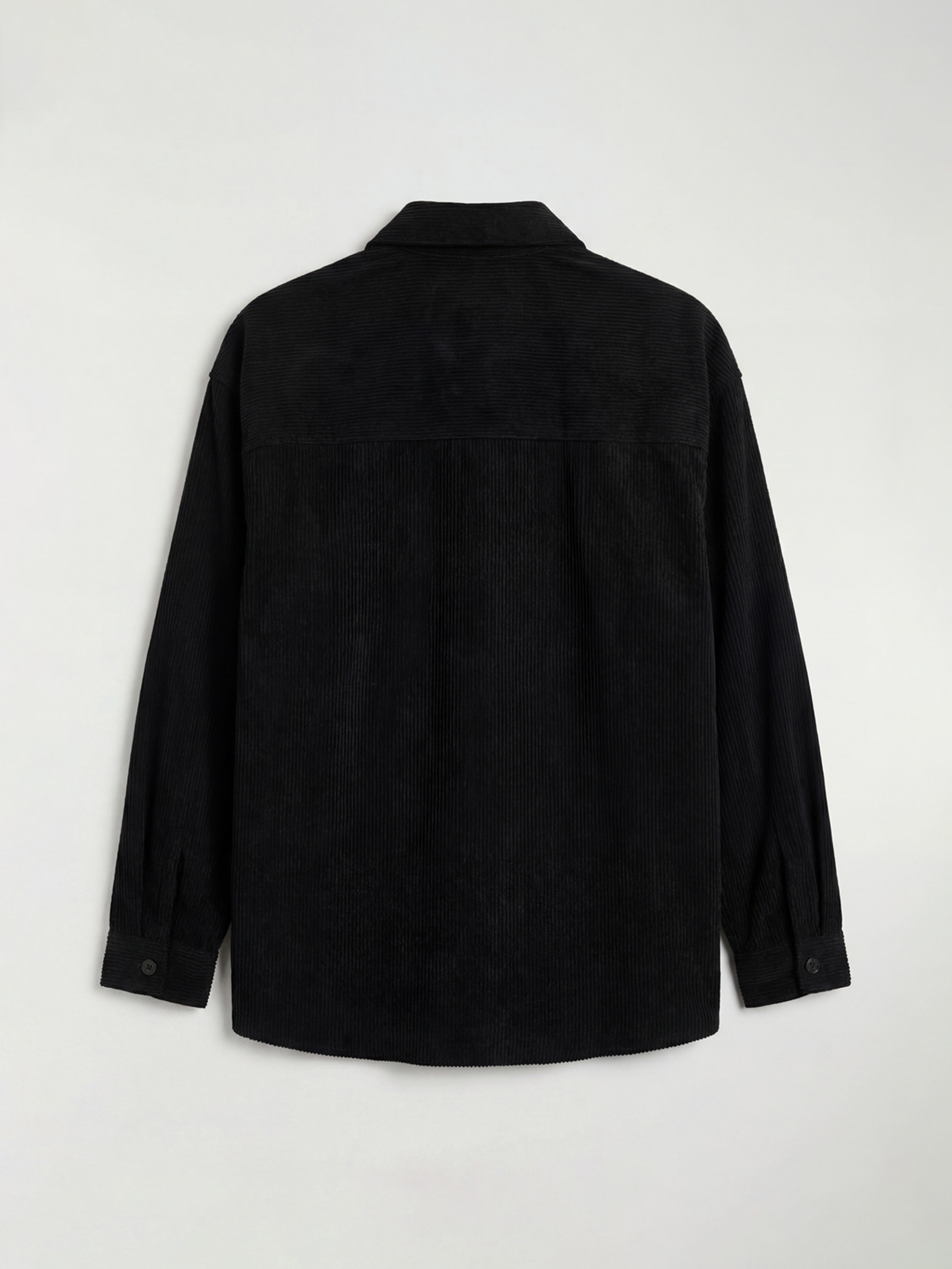 Loose Fit Velvet Men's Shirt Jacket-1