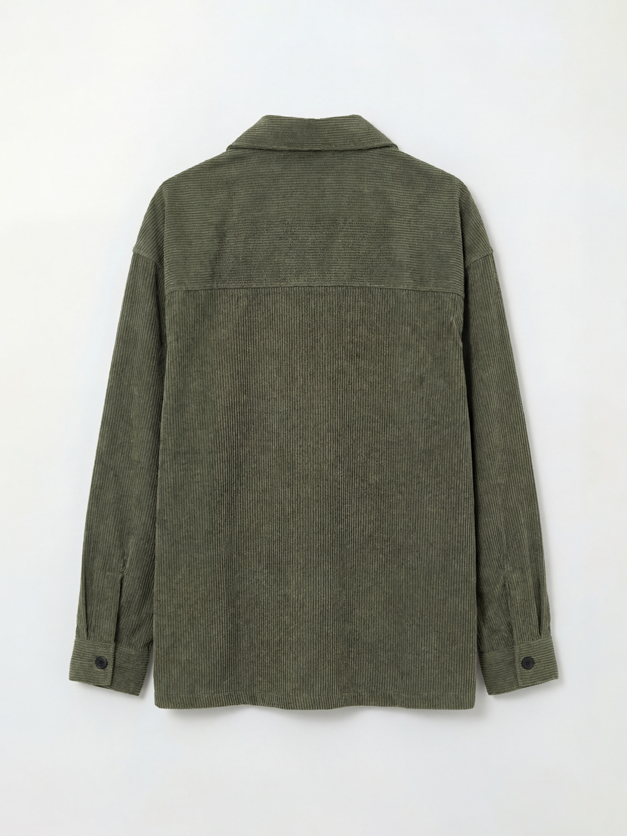 Loose Fit Velvet Men's Shirt Jacket-1