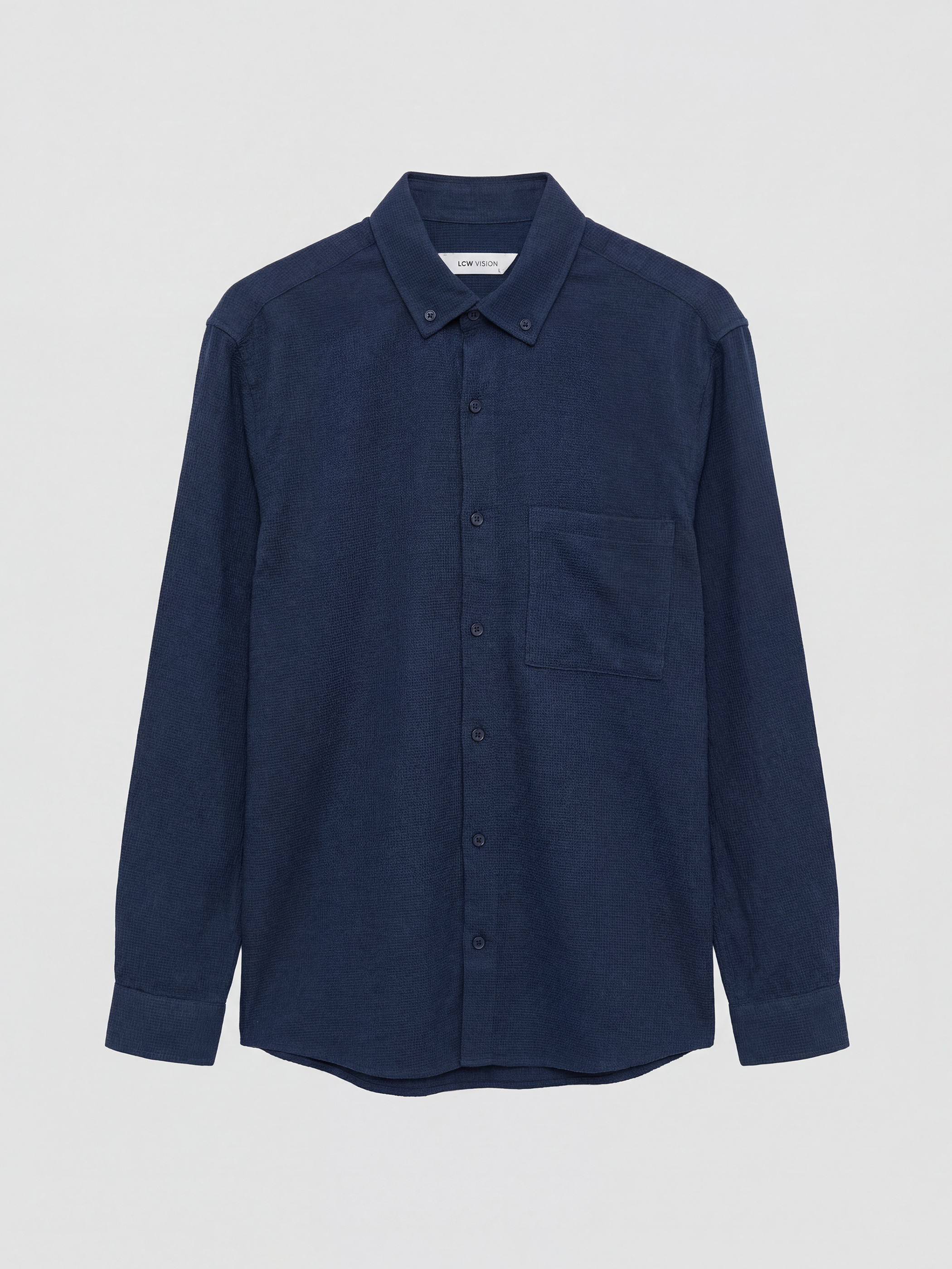 LCW Vision Man NAVY Shirt - W5O575Z8-RFH