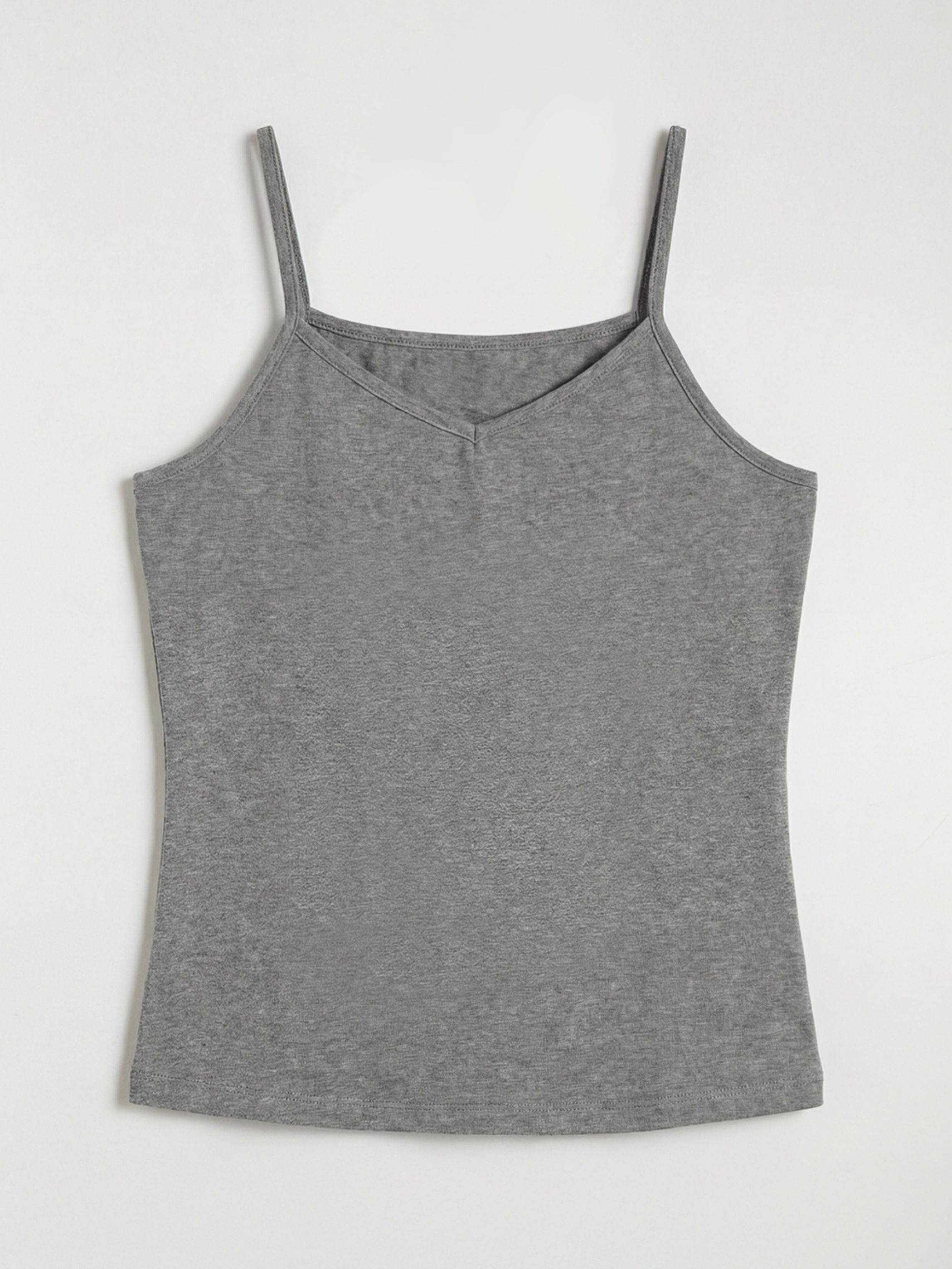 Petrol V Yaka Askılı Kadın Atlet 5'li-4