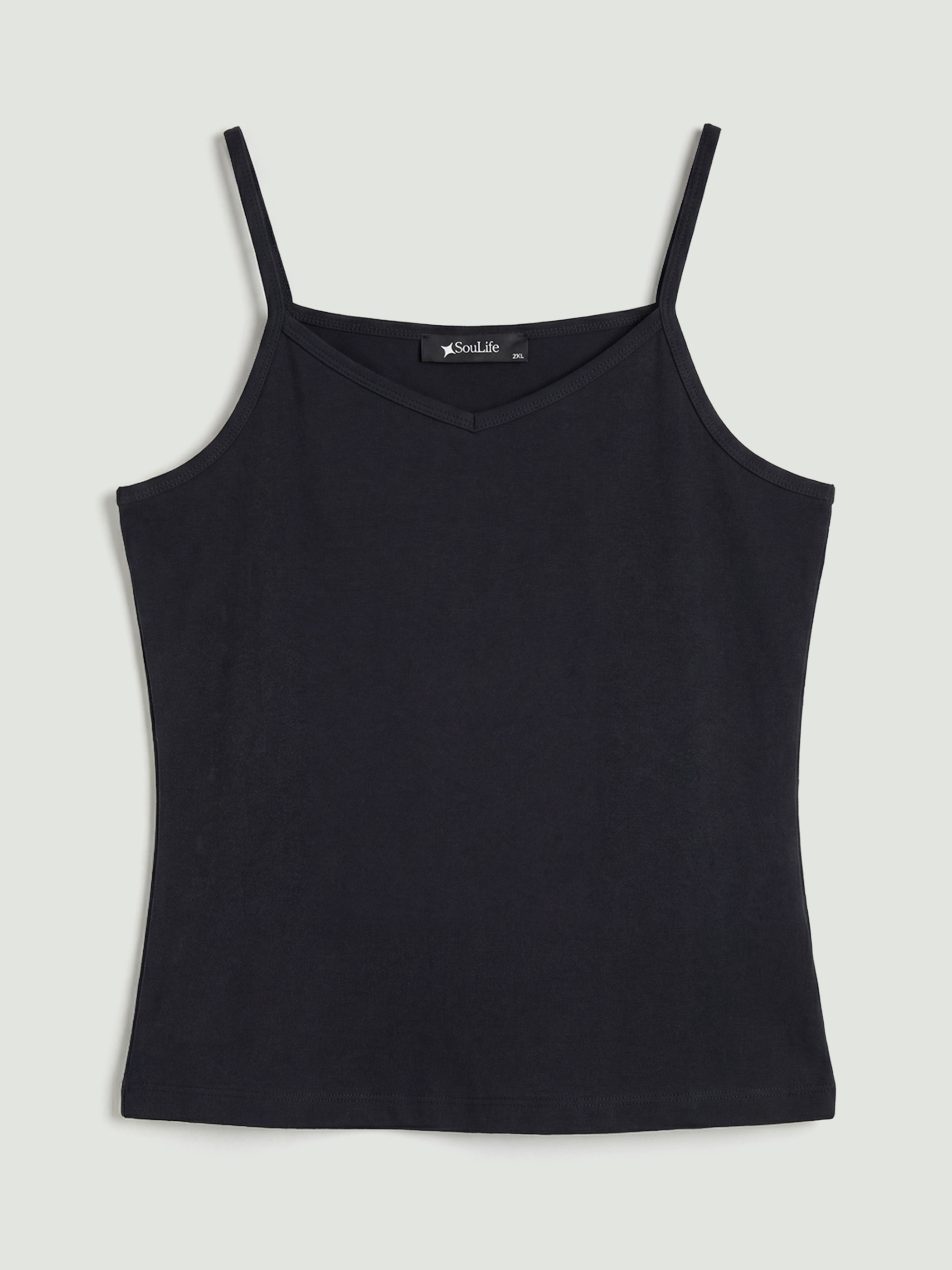 Petrol V Yaka Askılı Kadın Atlet 5'li-5