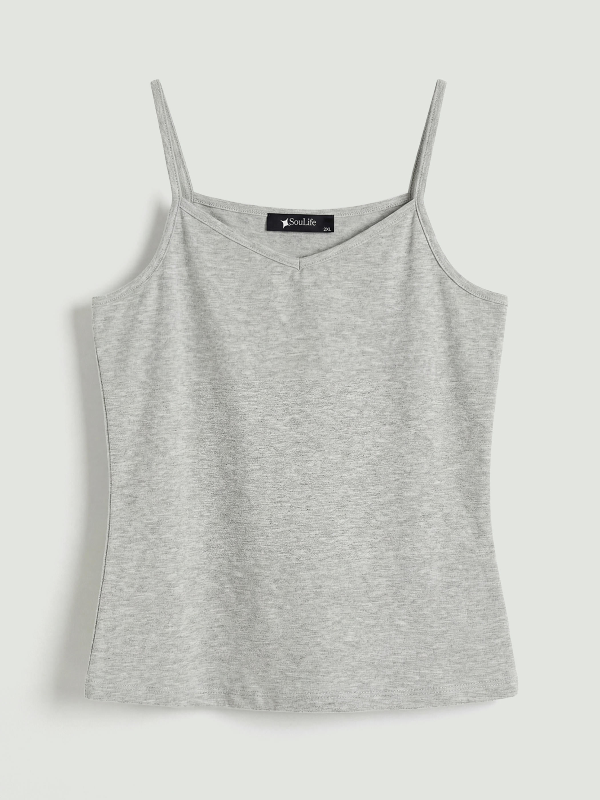 Pembe V Yaka Askılı Kadın Atlet 5'li-1