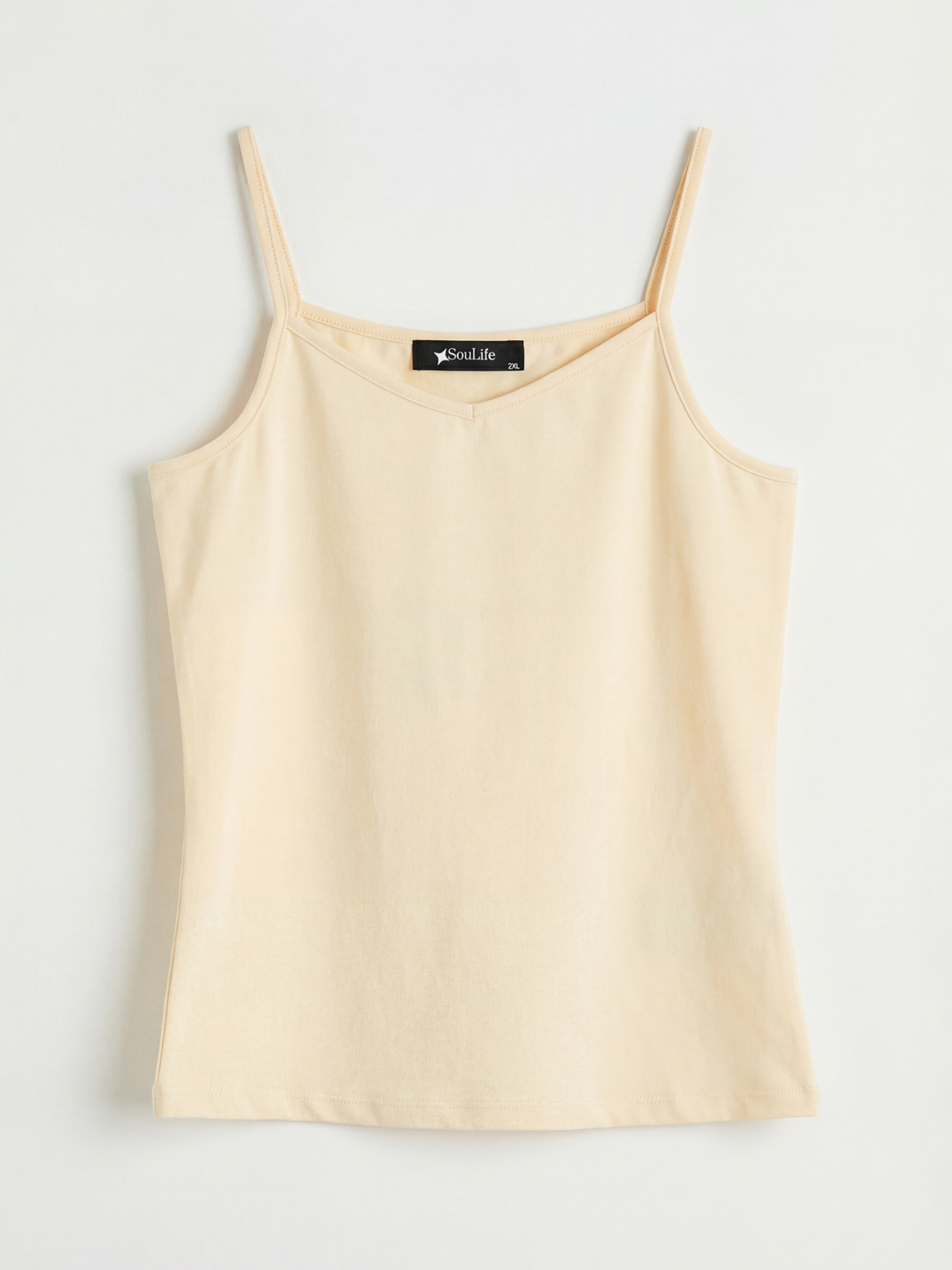 Pembe V Yaka Askılı Kadın Atlet 5'li-4